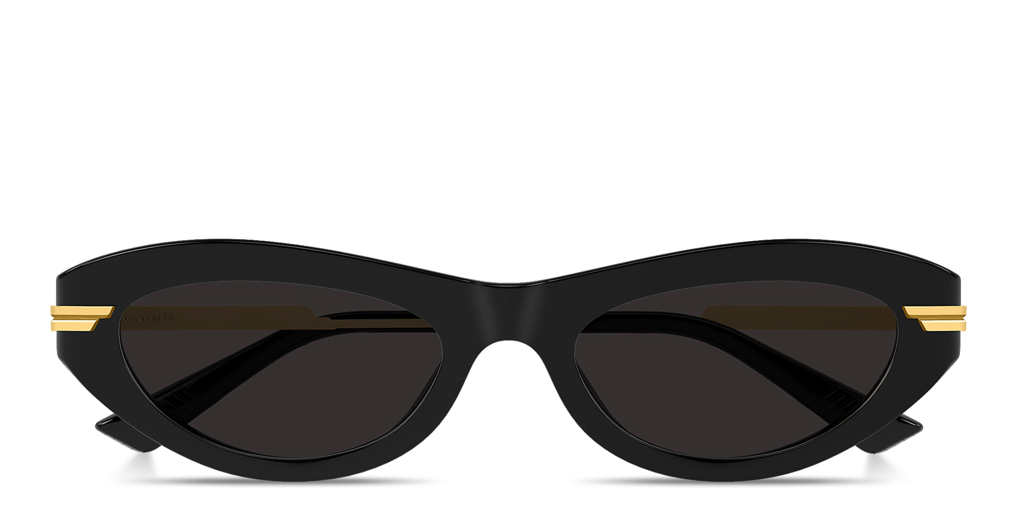 BOTTEGA VENETA Ribbon Cat-Eye Sunglasses in Black – Product Photo 1