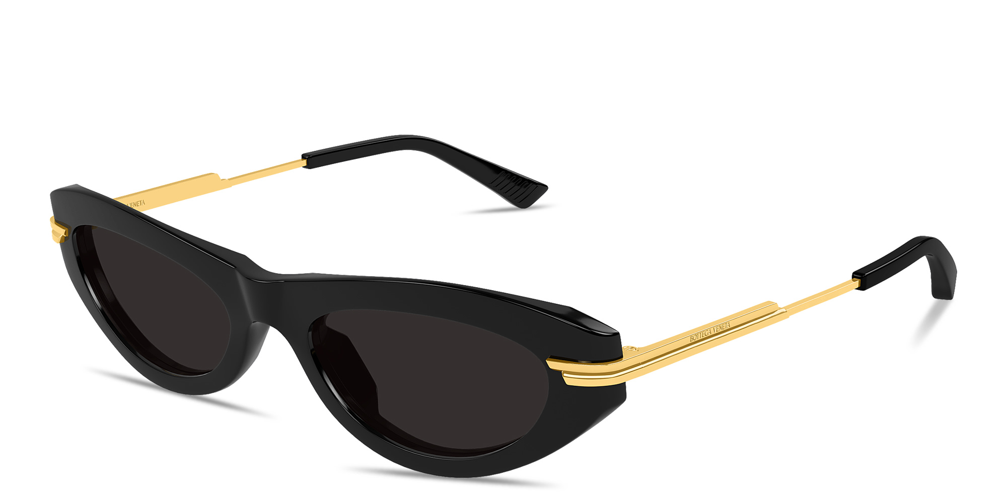 BOTTEGA VENETA Ribbon Cat-Eye Sunglasses in Black – Product Photo 2