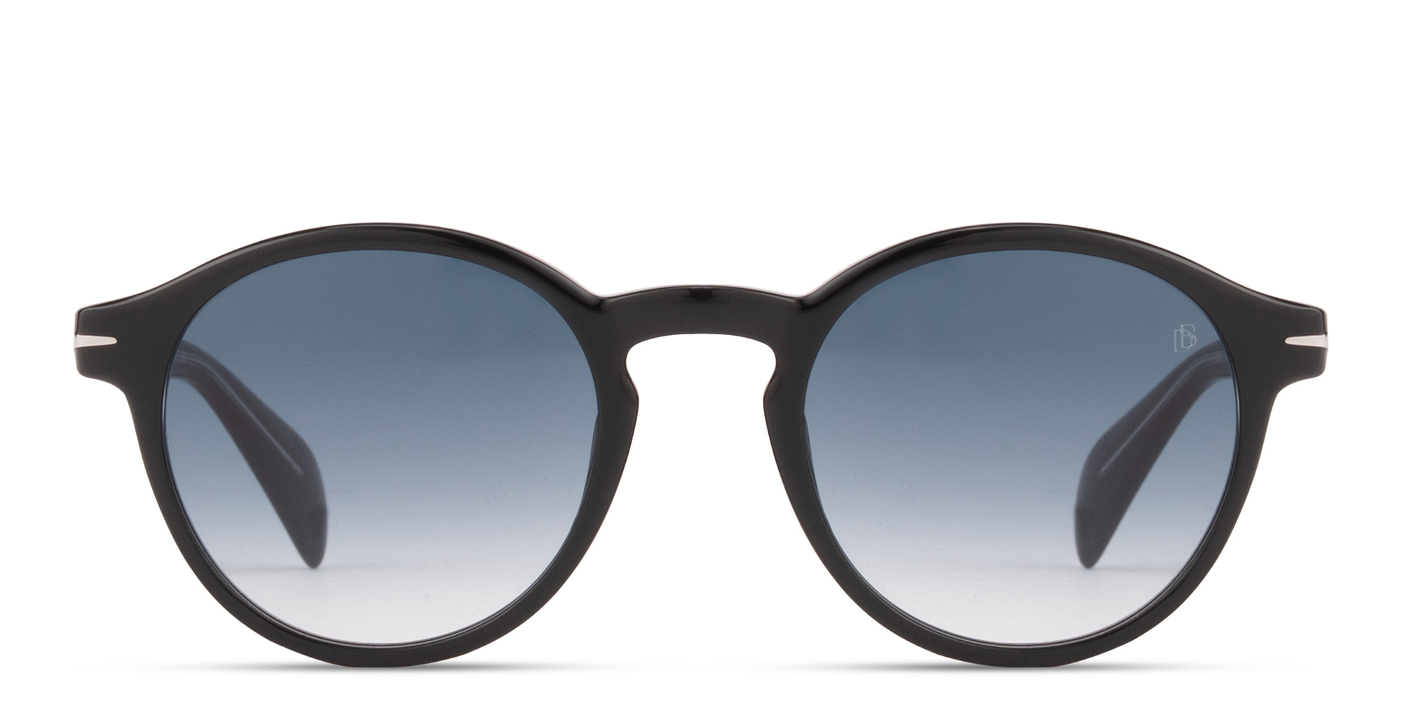 Shop DAVID BECKHAM Talisman Panthos Sunglasses in Black online.