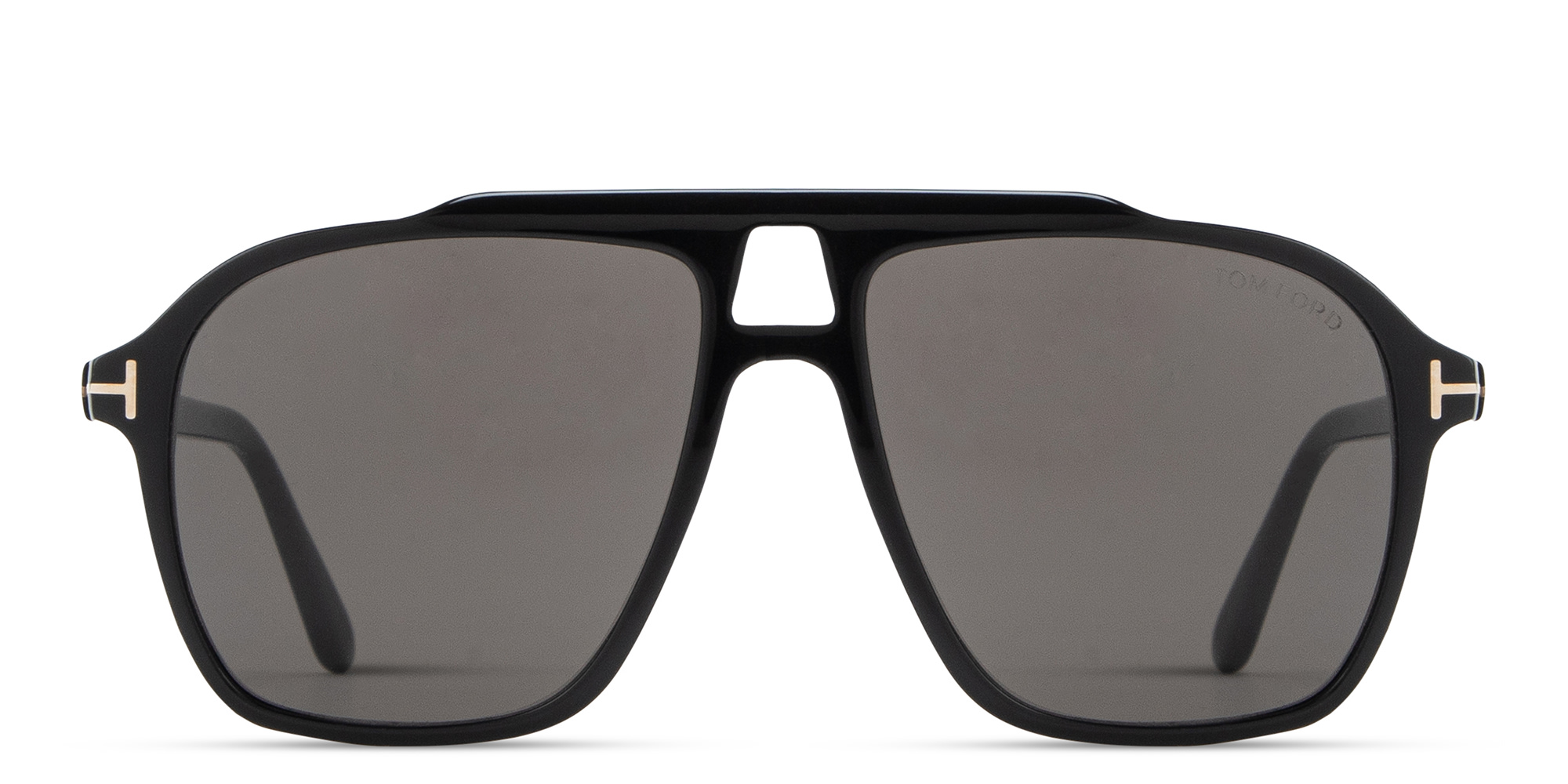 Shop TOM FORD Autari Aviator Sunglasses in Black online.