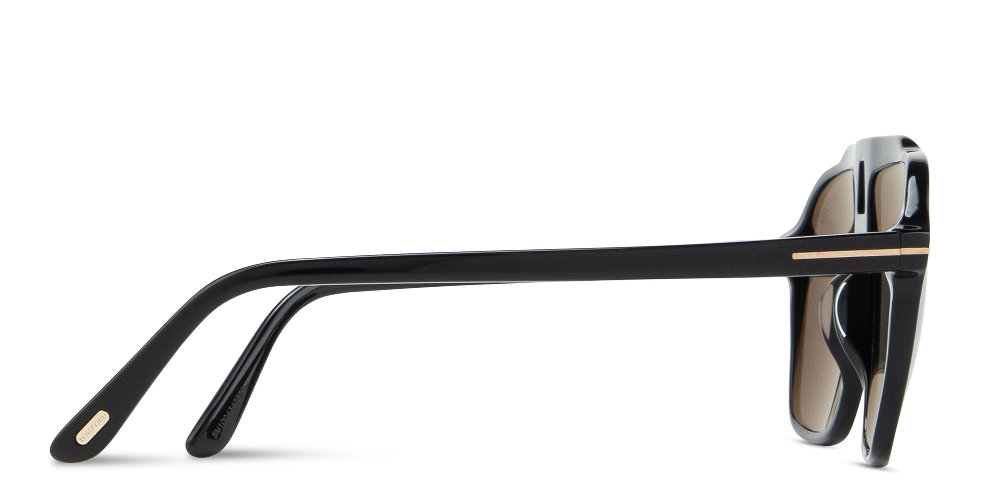 Shop TOM FORD Autari Aviator Sunglasses in Black online.