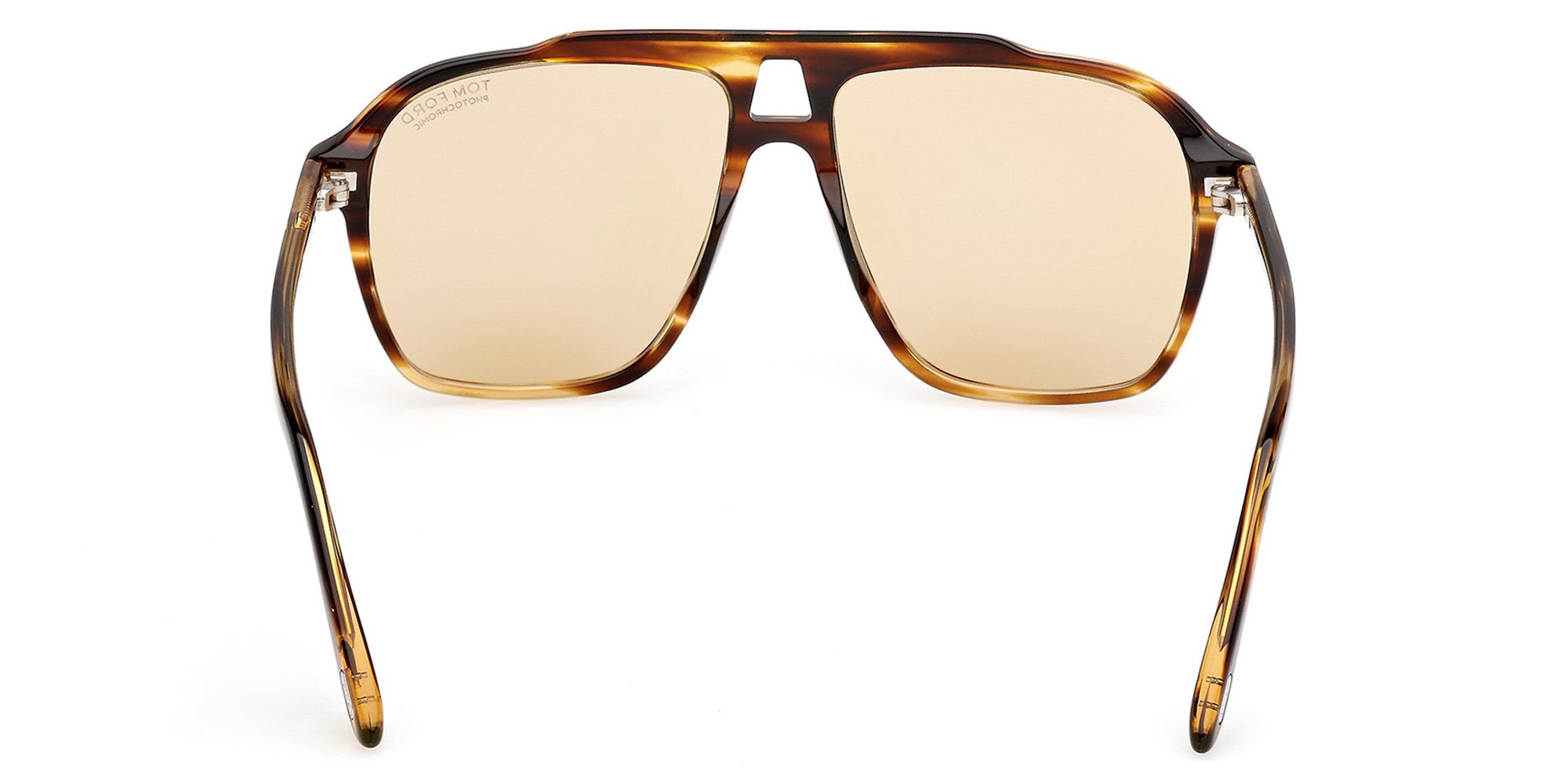 TOM FORD Autari Aviator Sunglasses in Havana – Product Photo 4