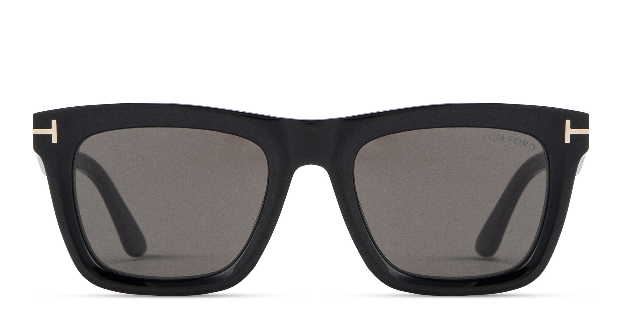 Shop TOM FORD Lelio Square Sunglasses in Black online.
