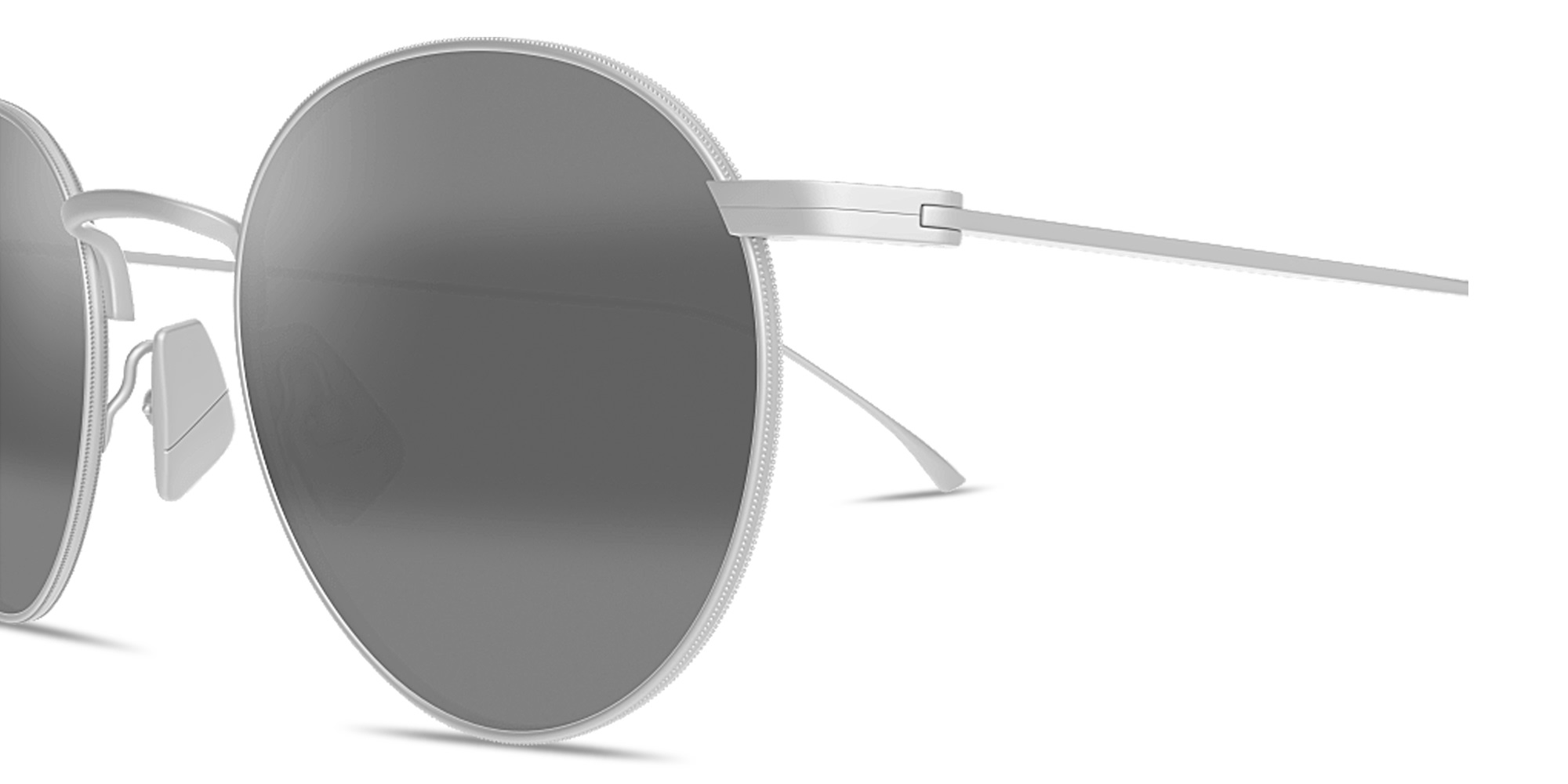 Shop Maui Jim Ka'apeha Unisex Panthos Sunglasses in Silver online.