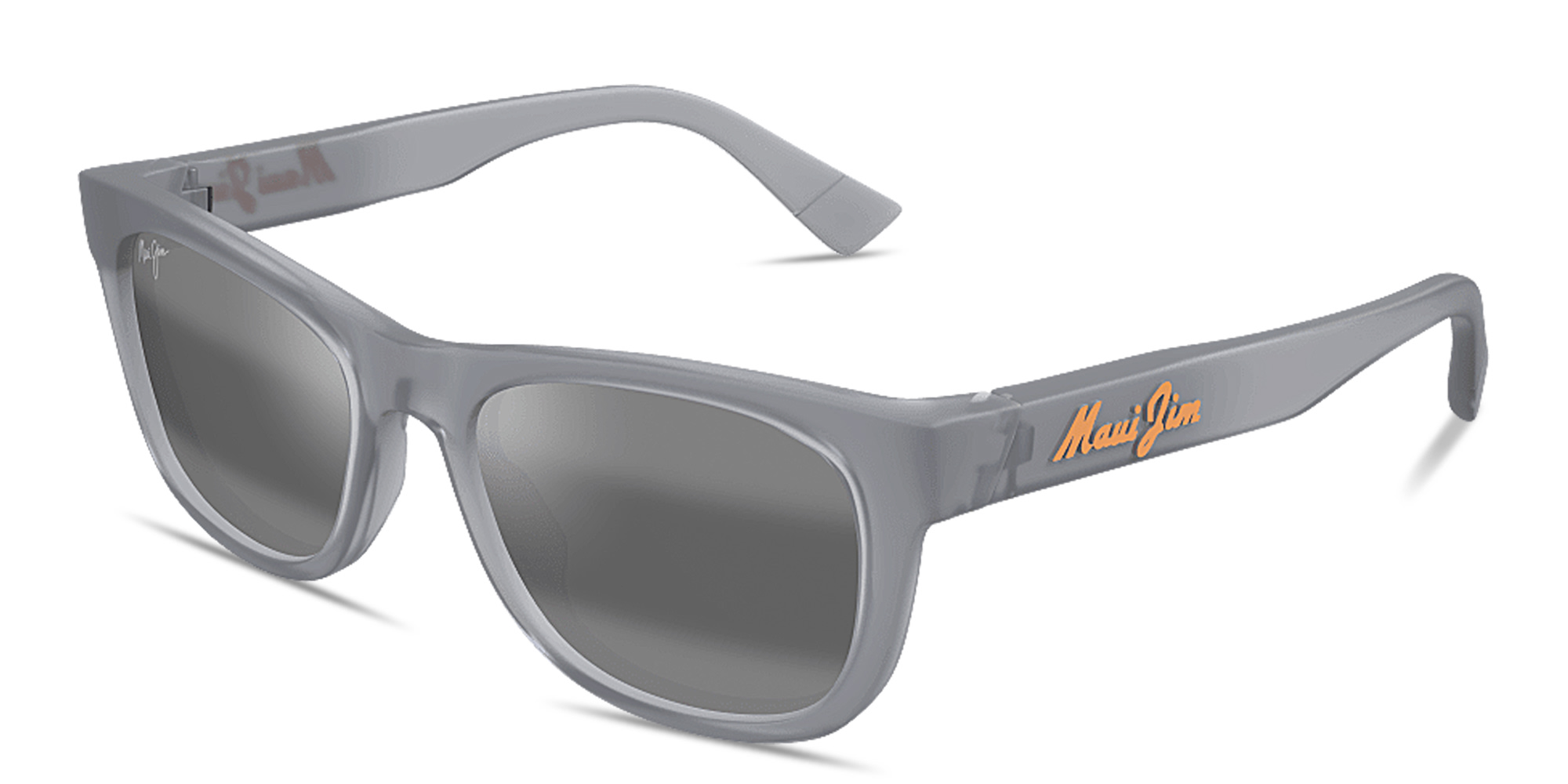 Shop Maui Jim Kaulike Unisex Square Sunglasses in Grey online.