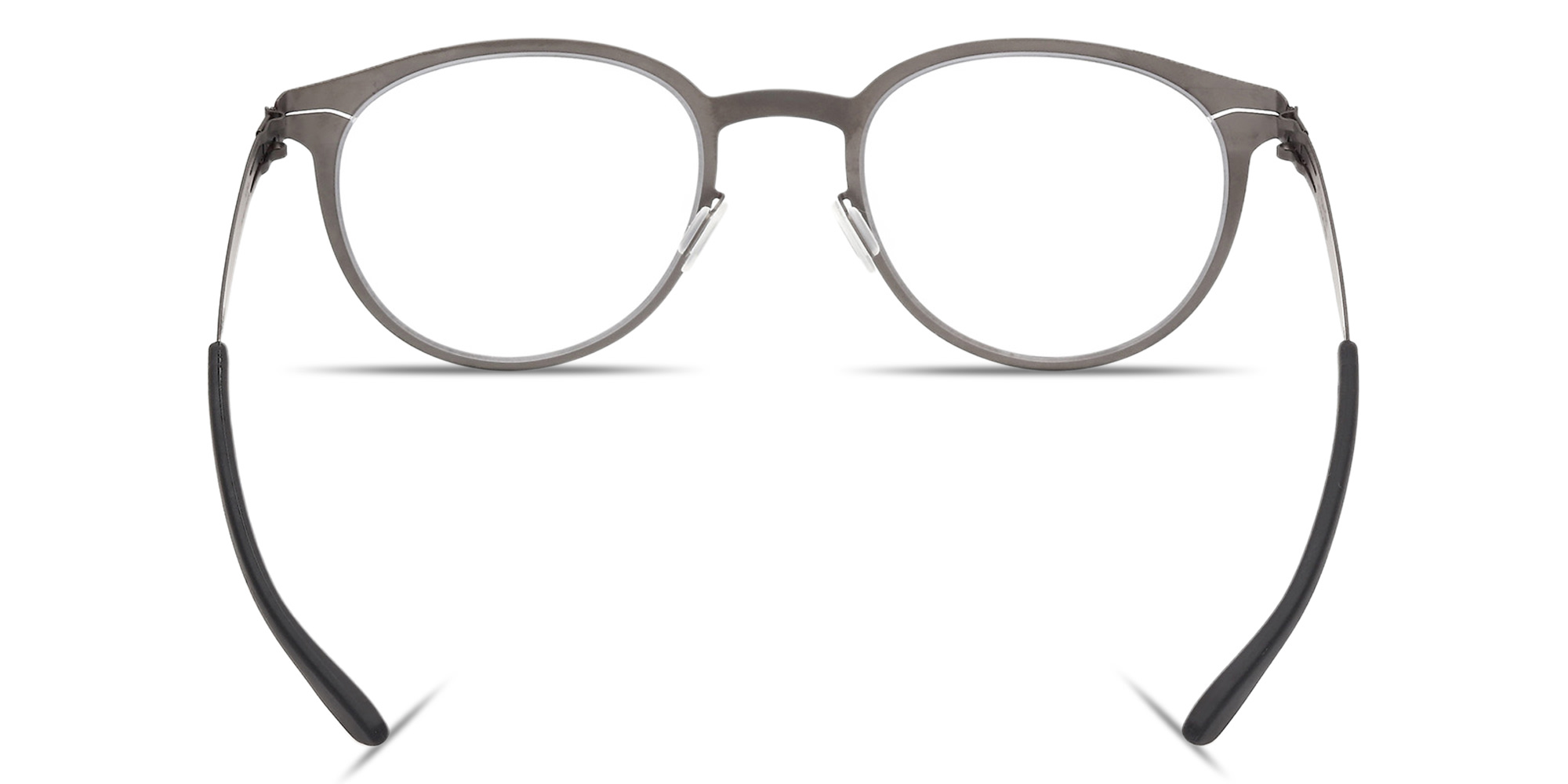 Shop ic! berlin Robin Unisex Panthos Eyeglasses in Matte Dark Brown online.
