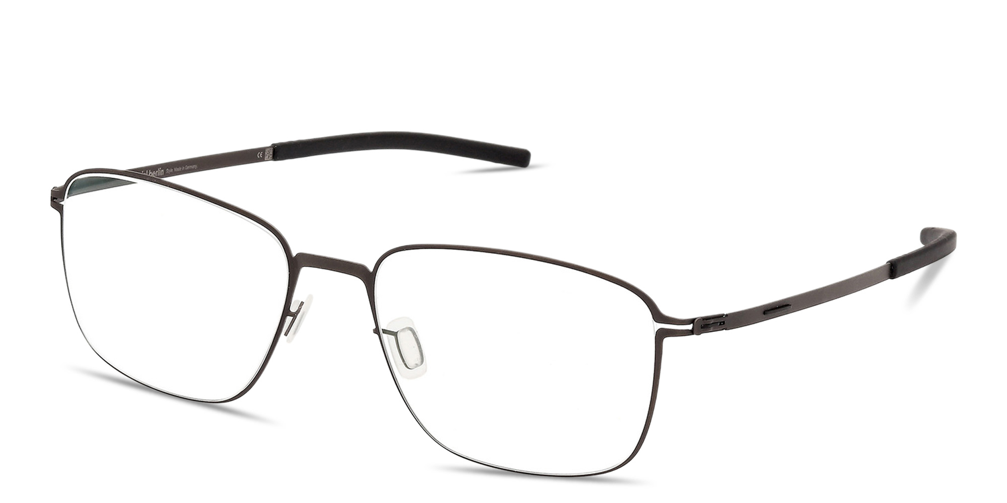 Shop ic! berlin Vento Irregular Eyeglasses in Graphite online.