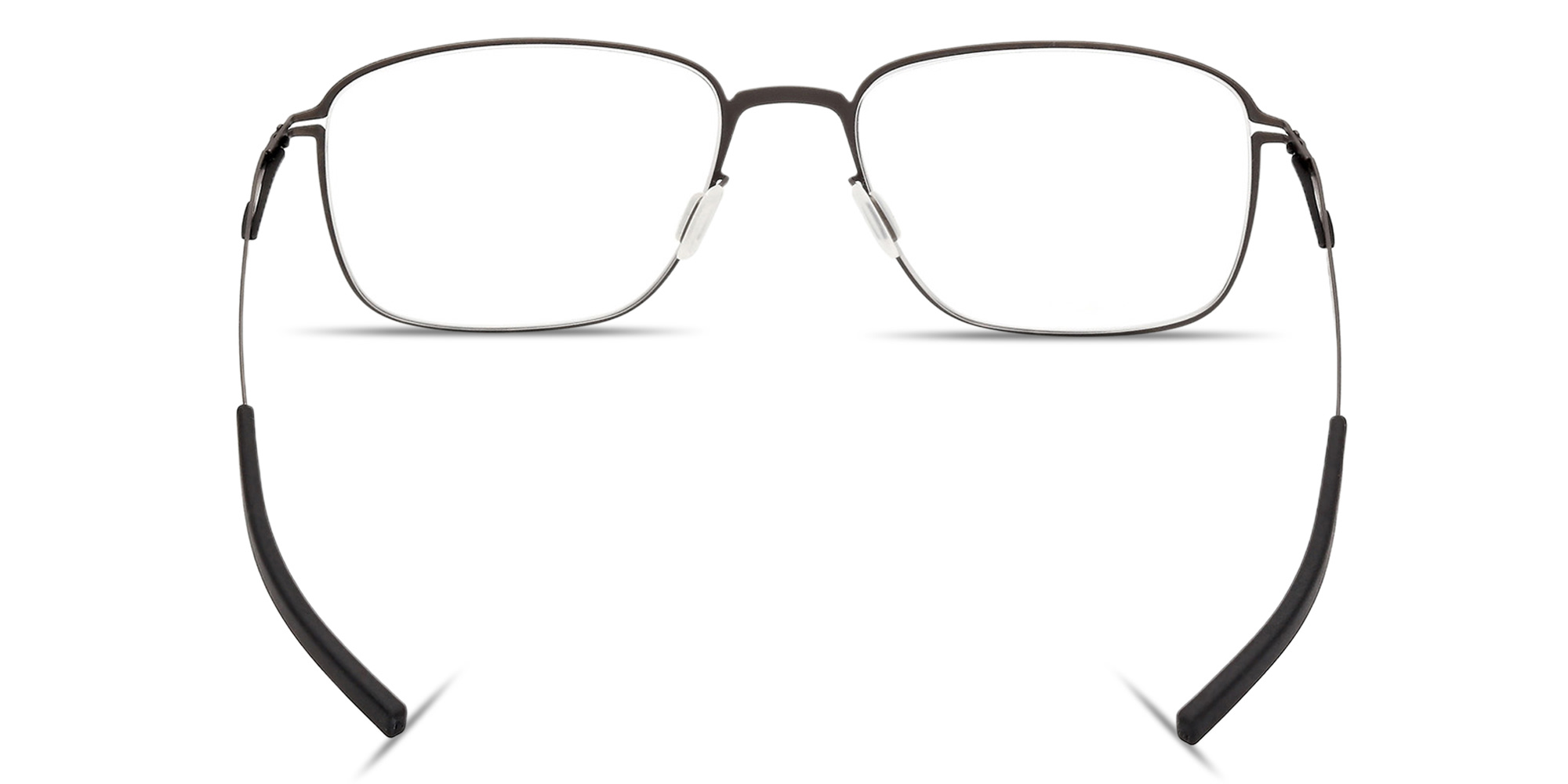 Shop ic! berlin Vento Irregular Eyeglasses in Graphite online.
