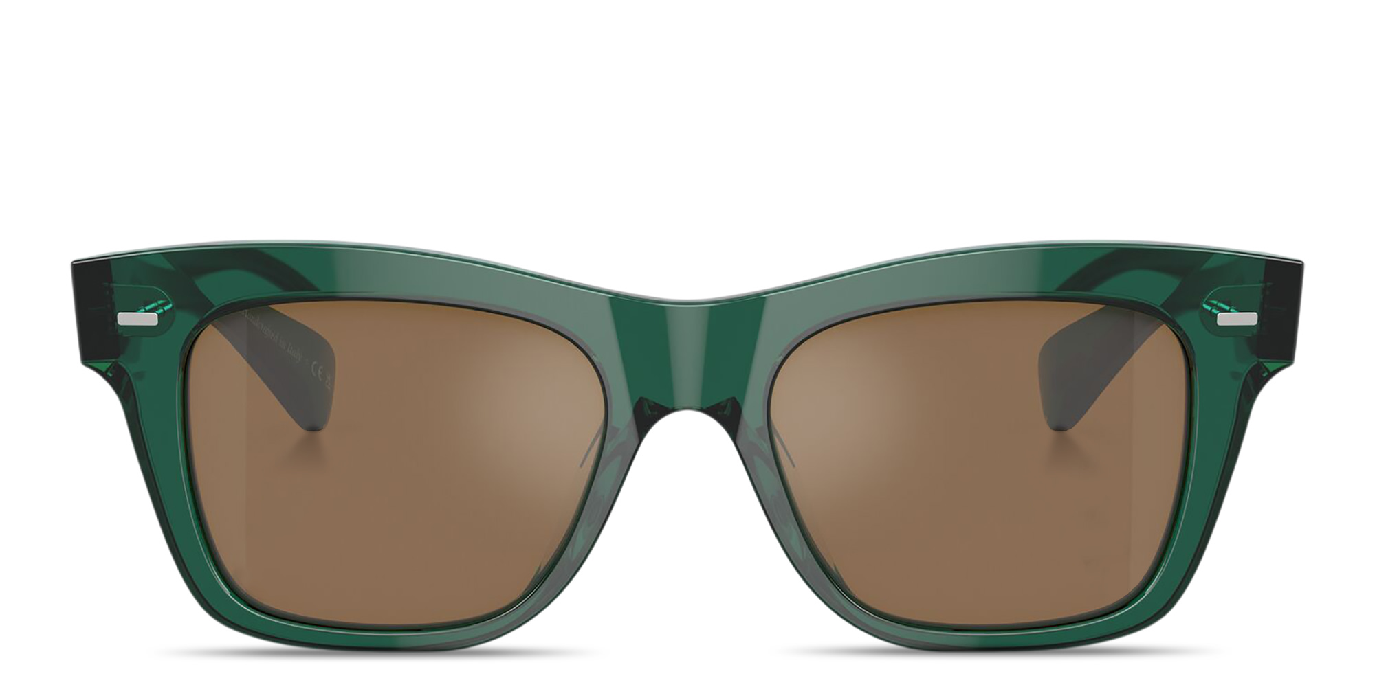 تسوق نظارات شمسية مس أوليڤر طراز بيلو أوليفر بيبلز بلون أخضر مزرقّ داكن شفاف أونلاين.