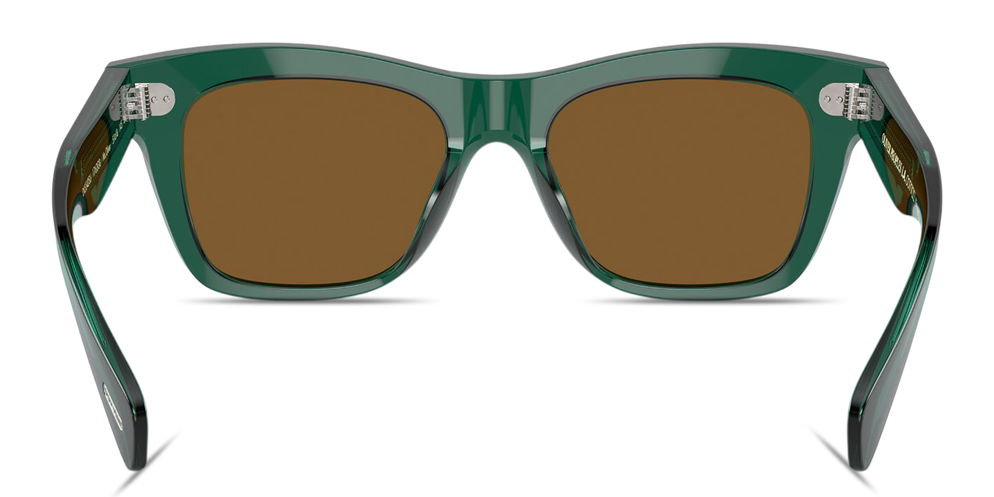 تسوق نظارات شمسية مس أوليڤر طراز بيلو أوليفر بيبلز بلون أخضر مزرقّ داكن شفاف أونلاين.