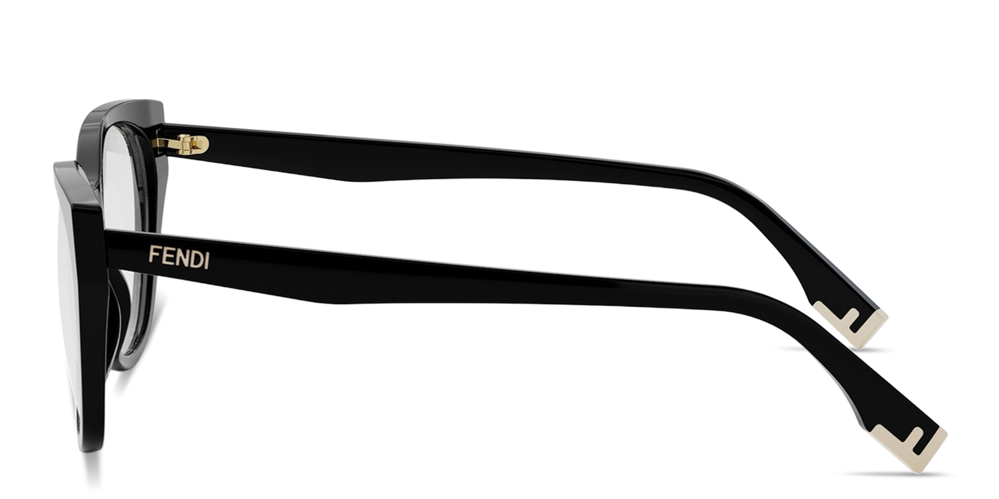 FENDI Fendi Way Cat-Eye Eyeglasses in Black – Product Photo 3