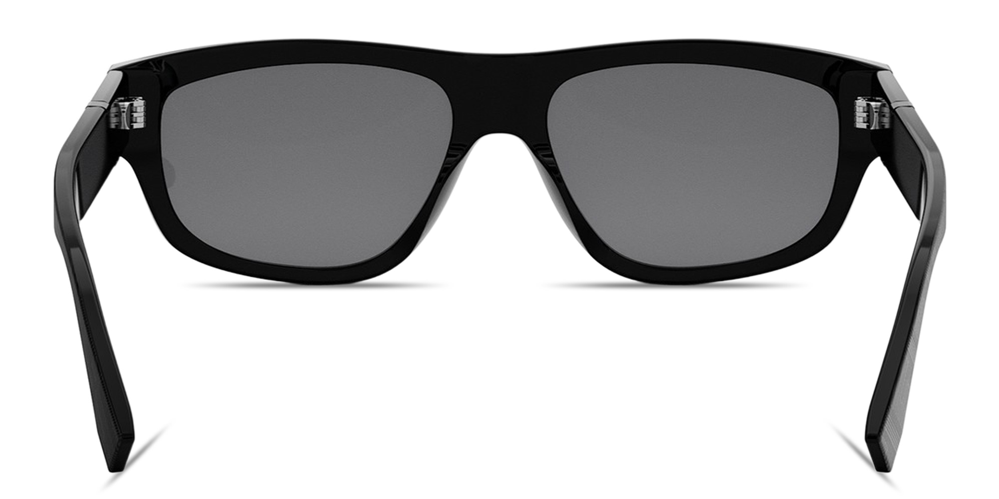 Shop FENDI Diagonal Irregular Sunglasses in Black online.