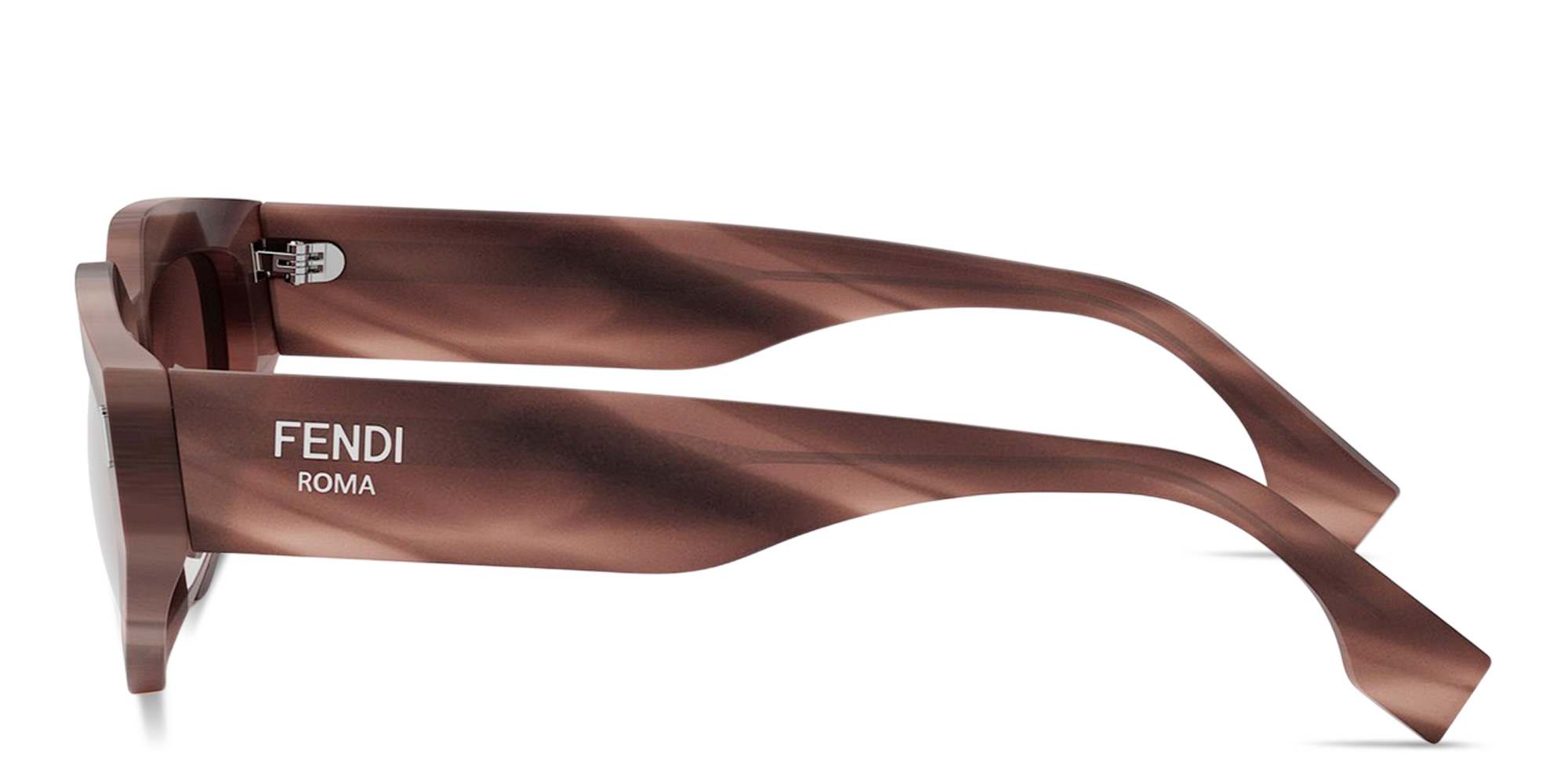 تسوق نظارات شمسية روما طراز كات آي فيندي بلون وردي أونلاين.