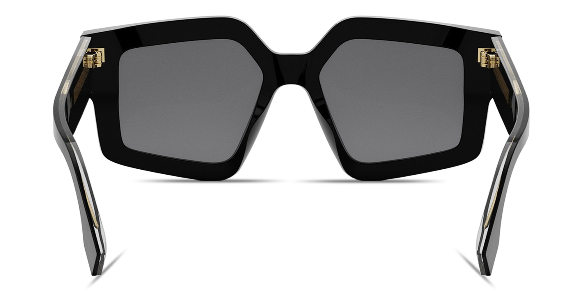 FENDI Roma Square Sunglasses in Black – Product Photo 4
