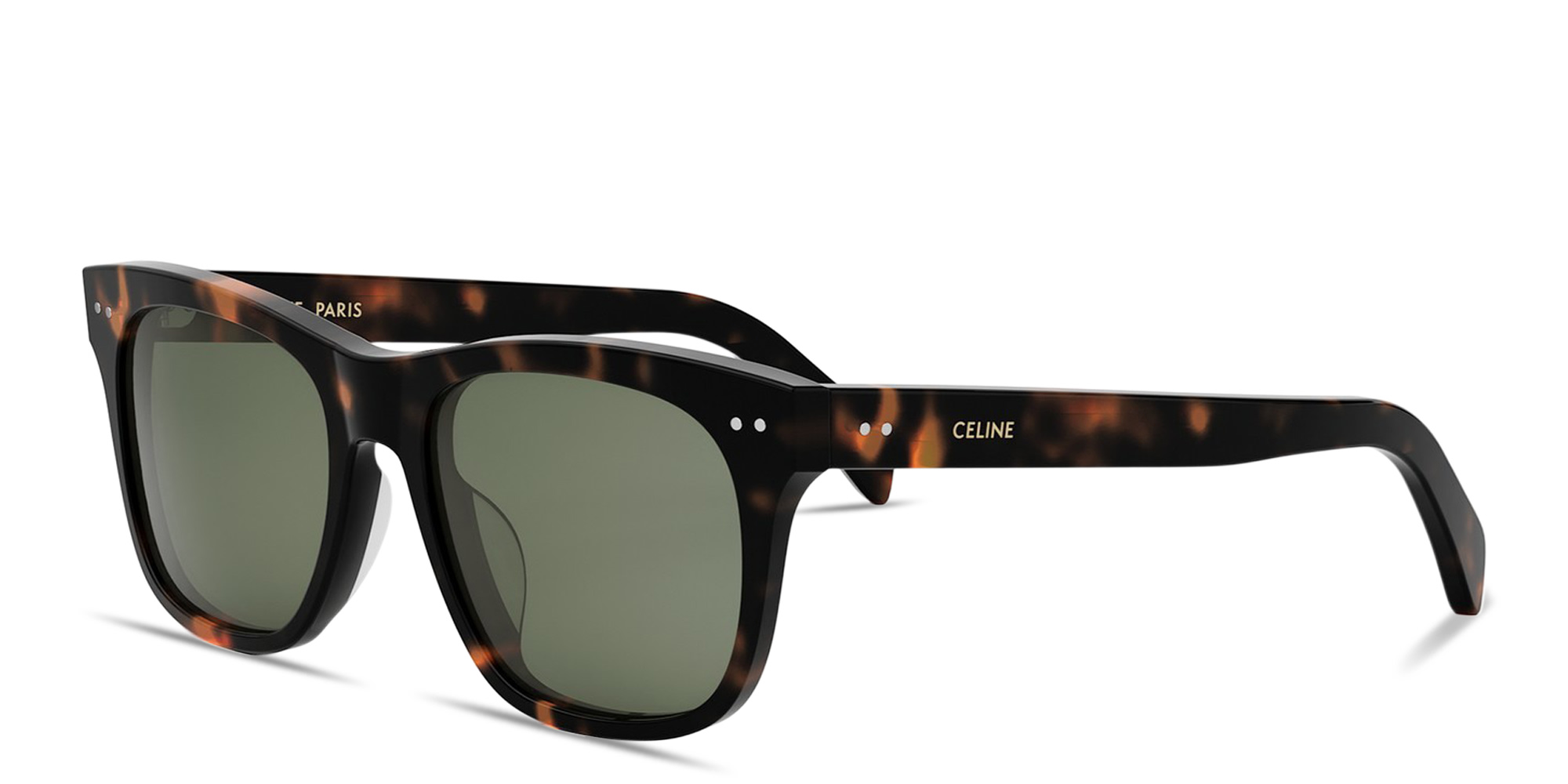 CELINE Thin Square Sunglasses in Havana – Product Photo 2