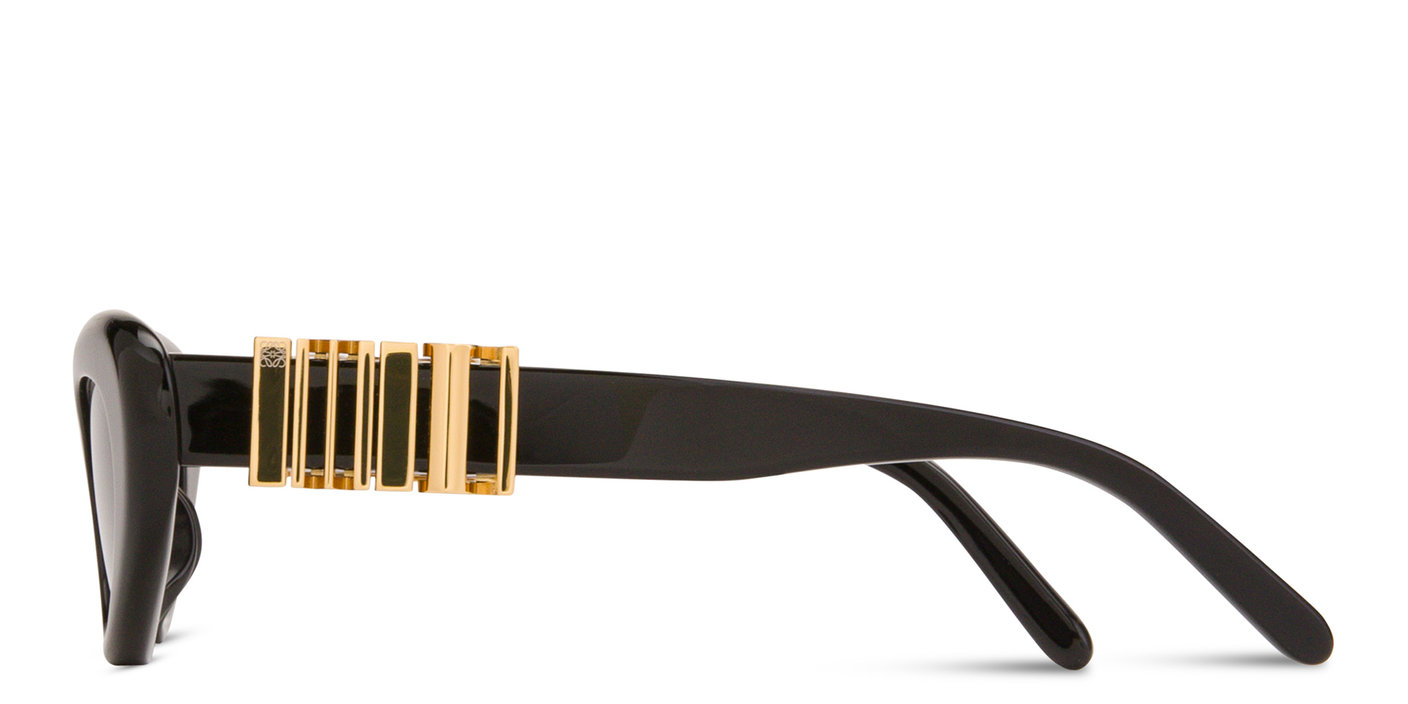 LOEWE Slim Cat-Eye Sunglasses in Black – Product Photo 4