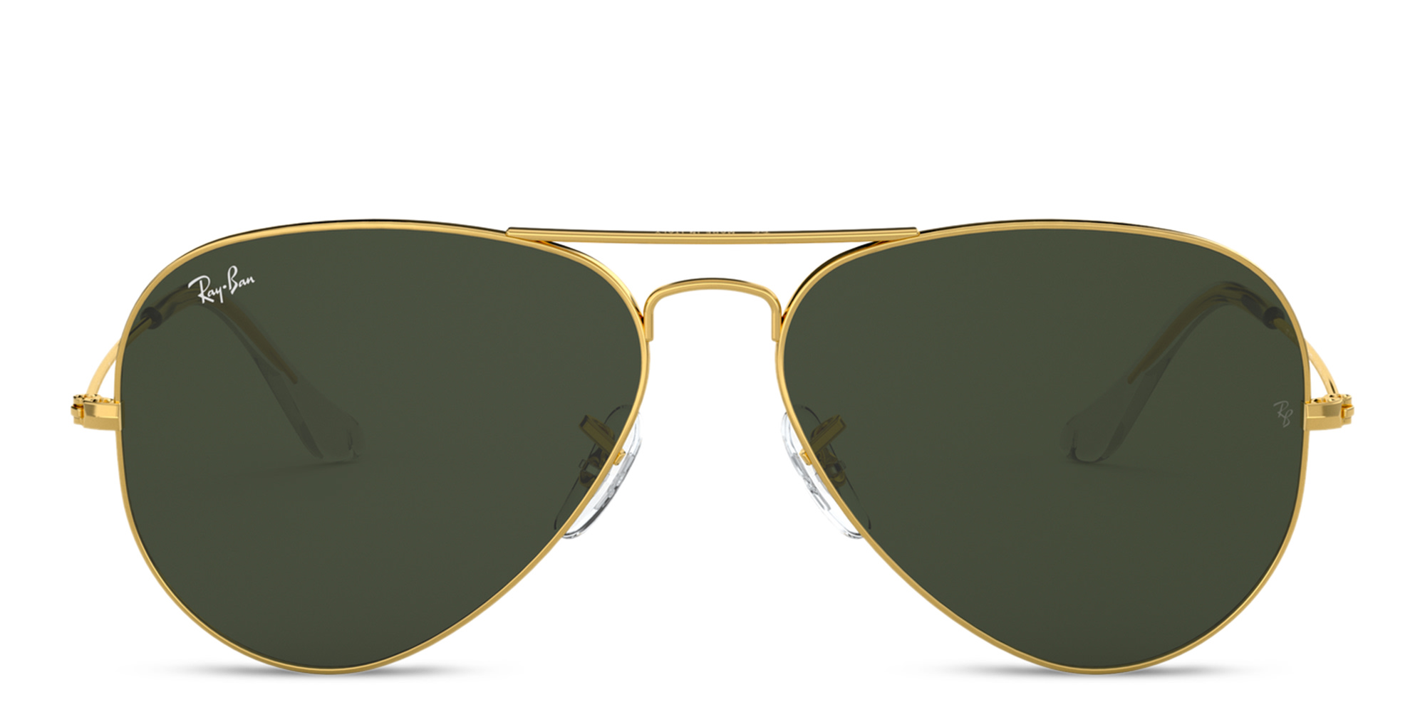 Ray-Ban Unisex Pilot Sunglasses in Metal in Gold – Product Photo 1