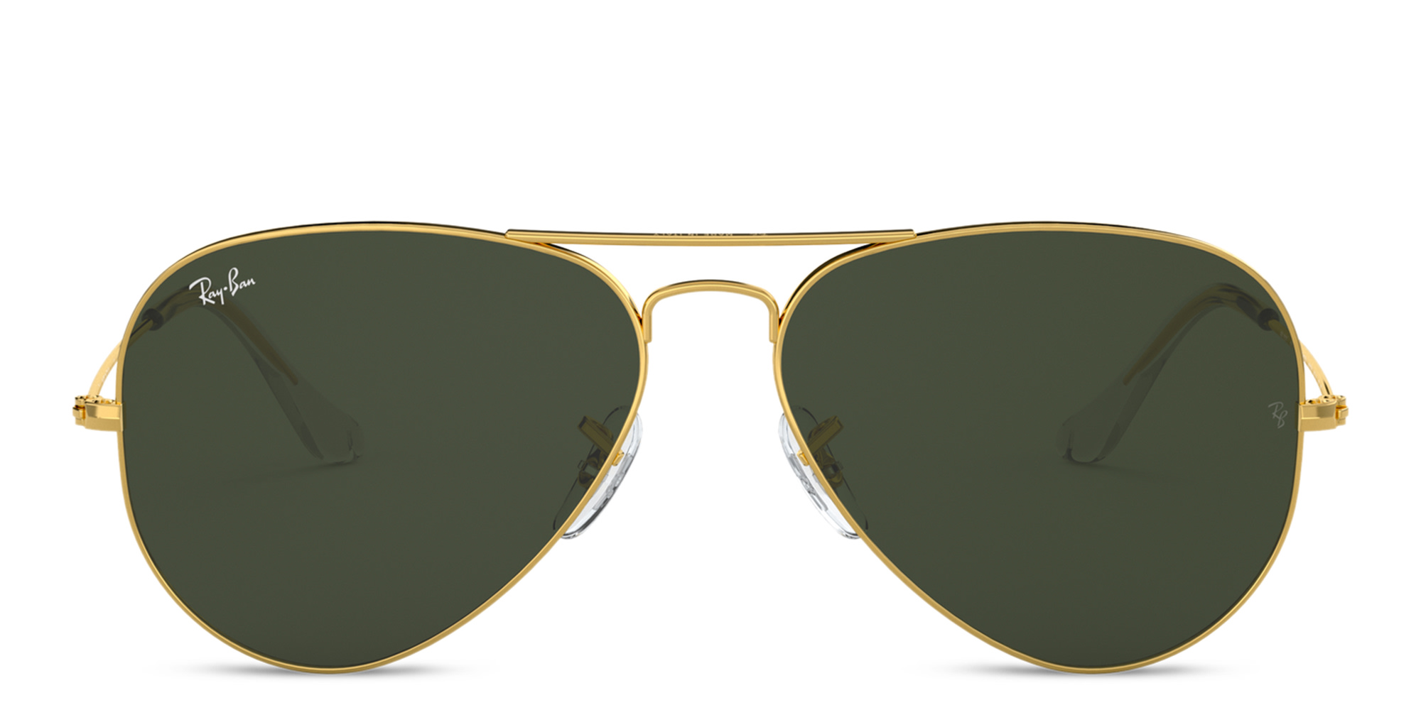 Ray-Ban Unisex Pilot Sunglasses in Polished Gold – Product Photo 1