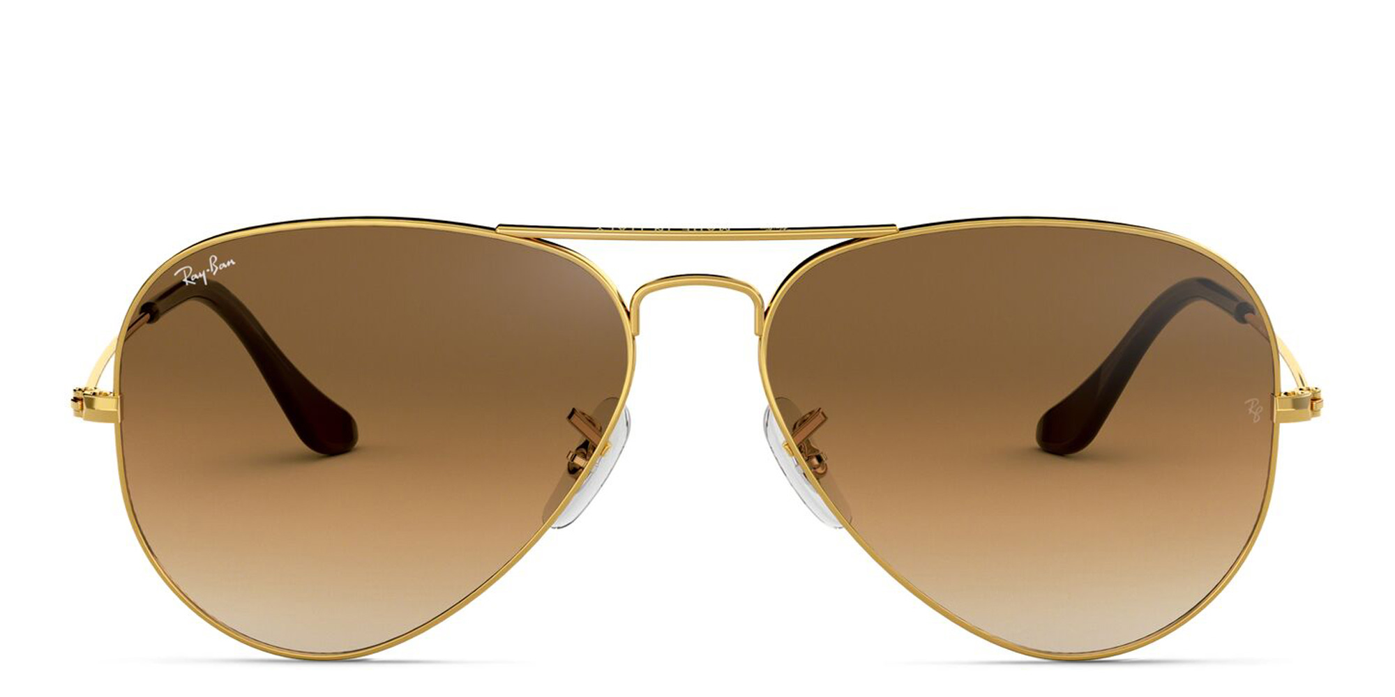Ray-Ban Pilot Gradient Sunglasses in Gold – Product Photo 1