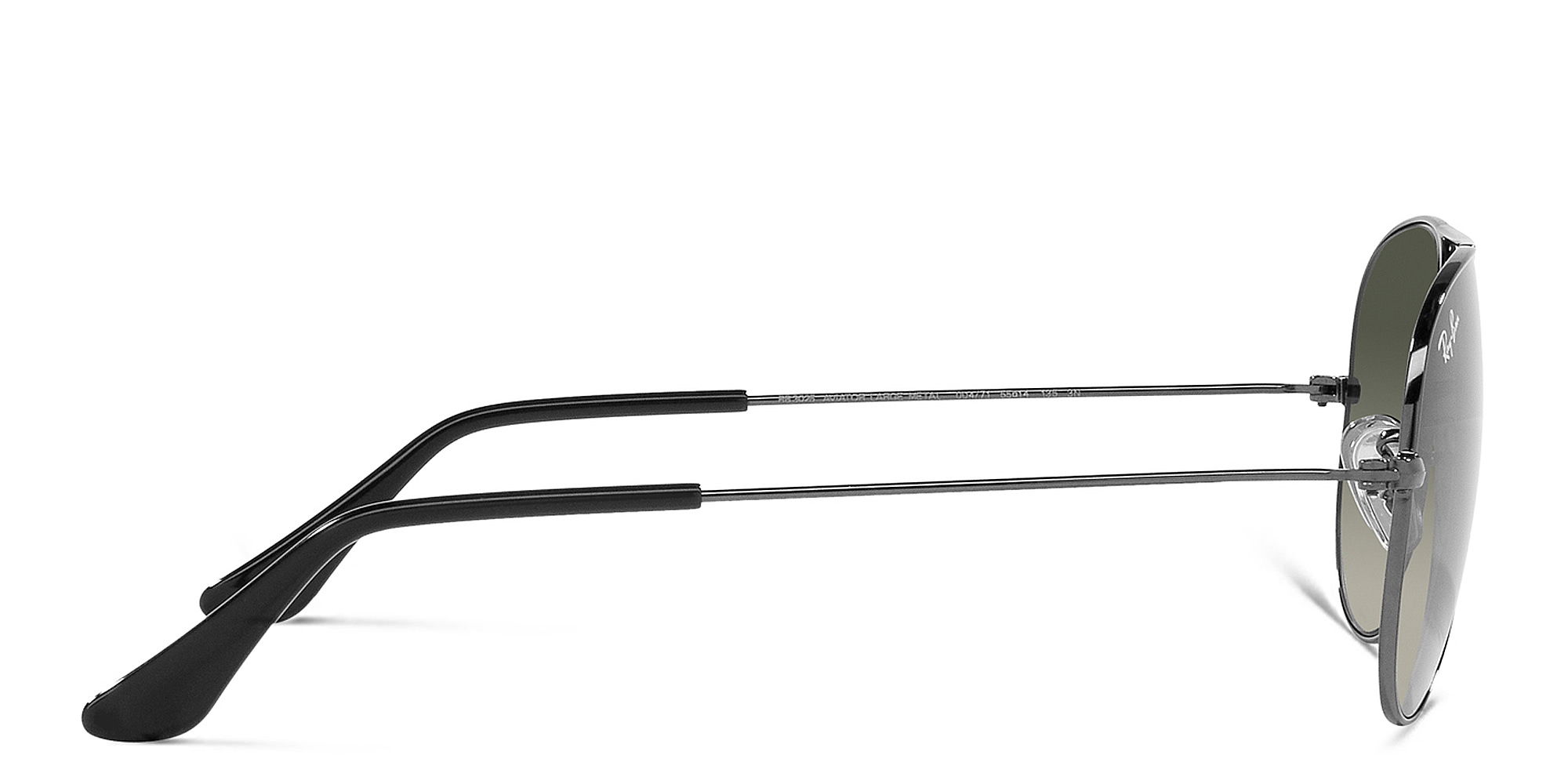 Ray-Ban Unisex Pilot Sunglasses in Gunmetal – Product Photo 3