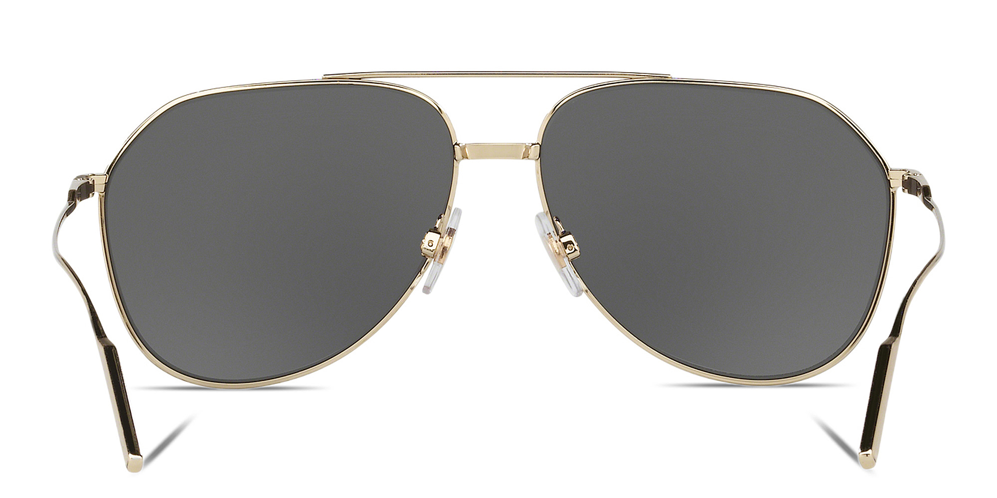 Dolce & Gabbana Wide Aviator Sunglasses in Black – Product Photo 4