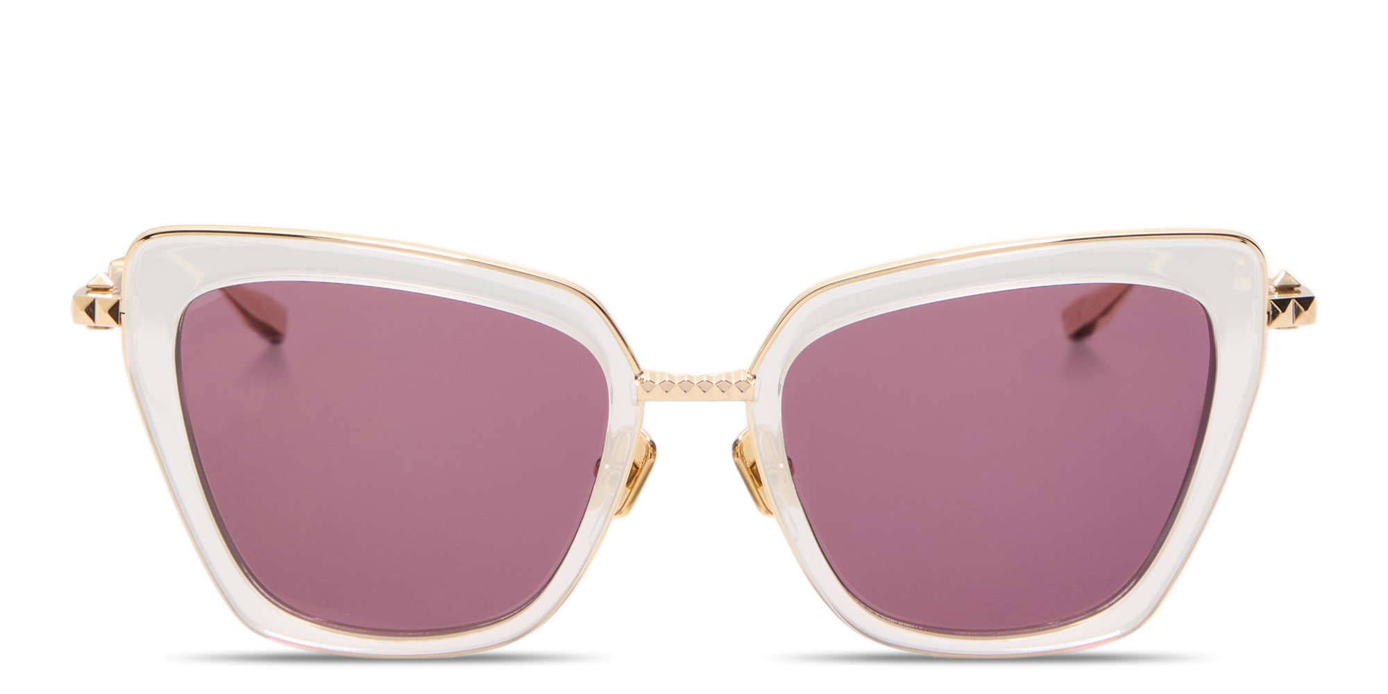 VALENTINO V-Daydream II Butterfly Sunglasses in Ivory – Product Photo 1