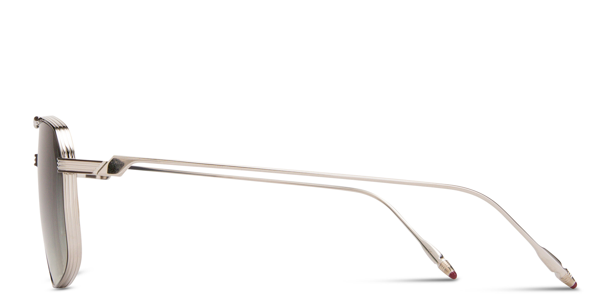 نظارات شمسية جاغير طراز أفياتور للجنسين من جاك ماري ماج بلون فضي - صورة المنتج 4