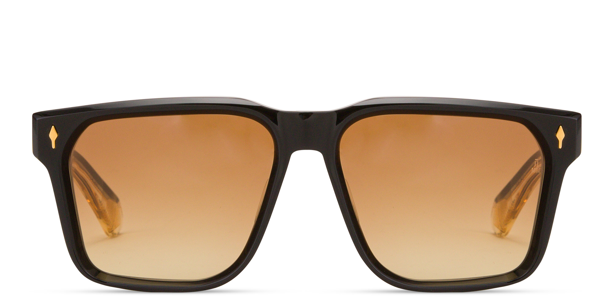 Shop JACQUES MARIE MAGE Lucknow Unisex Square Sunglasses in Black online.
