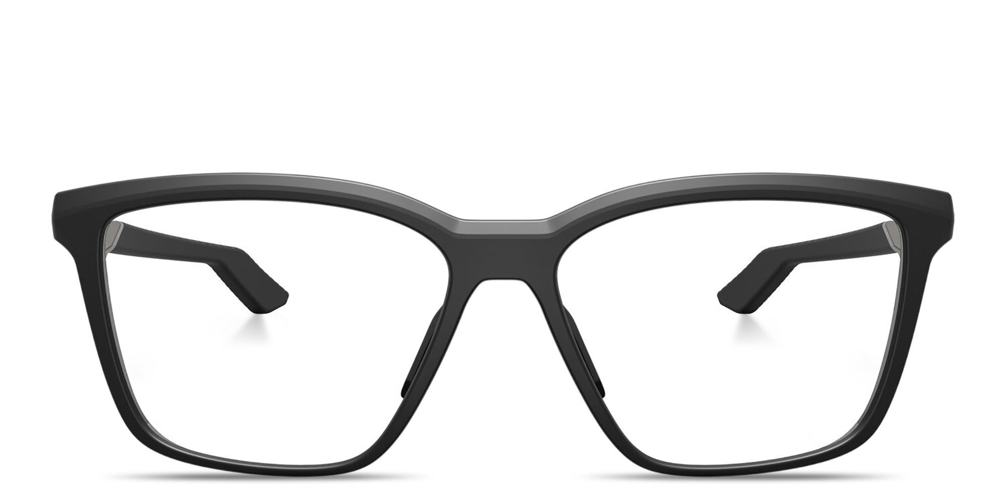 Shop Oakley Enigma Mass Unisex Square Eyeglasses in Black online.