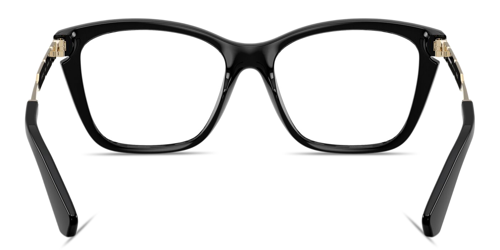 تسوق نظارات طبية طراز كات آي بالشعار المنقوش بربري بلون أسود أونلاين.