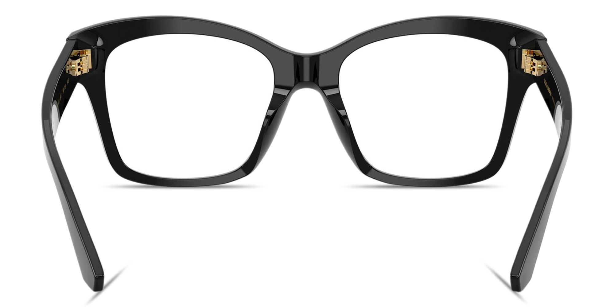 Dolce & Gabbana DG Motif Square Eyeglasses in Black – Product Photo 4