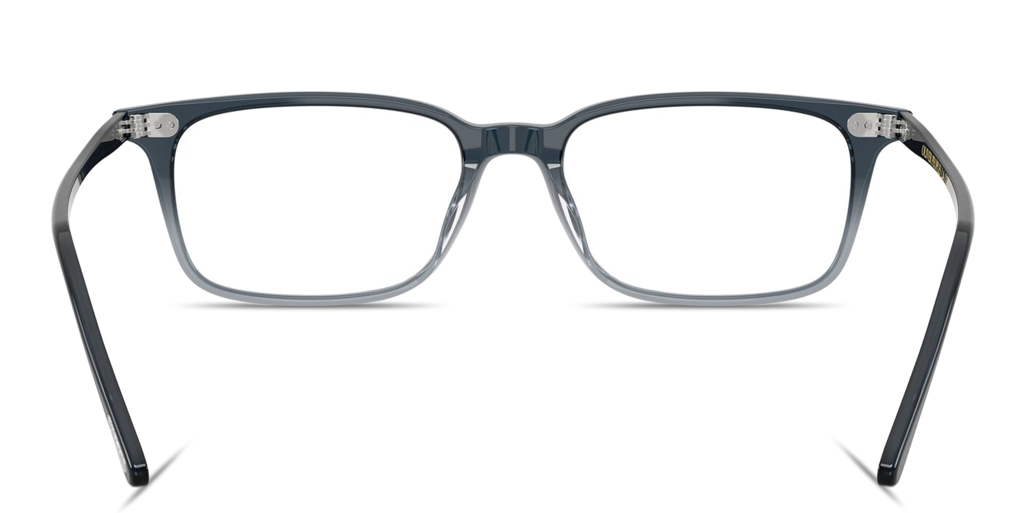 Shop OLIVER PEOPLES Neylan Rectangle Eyeglasses in Blue online.