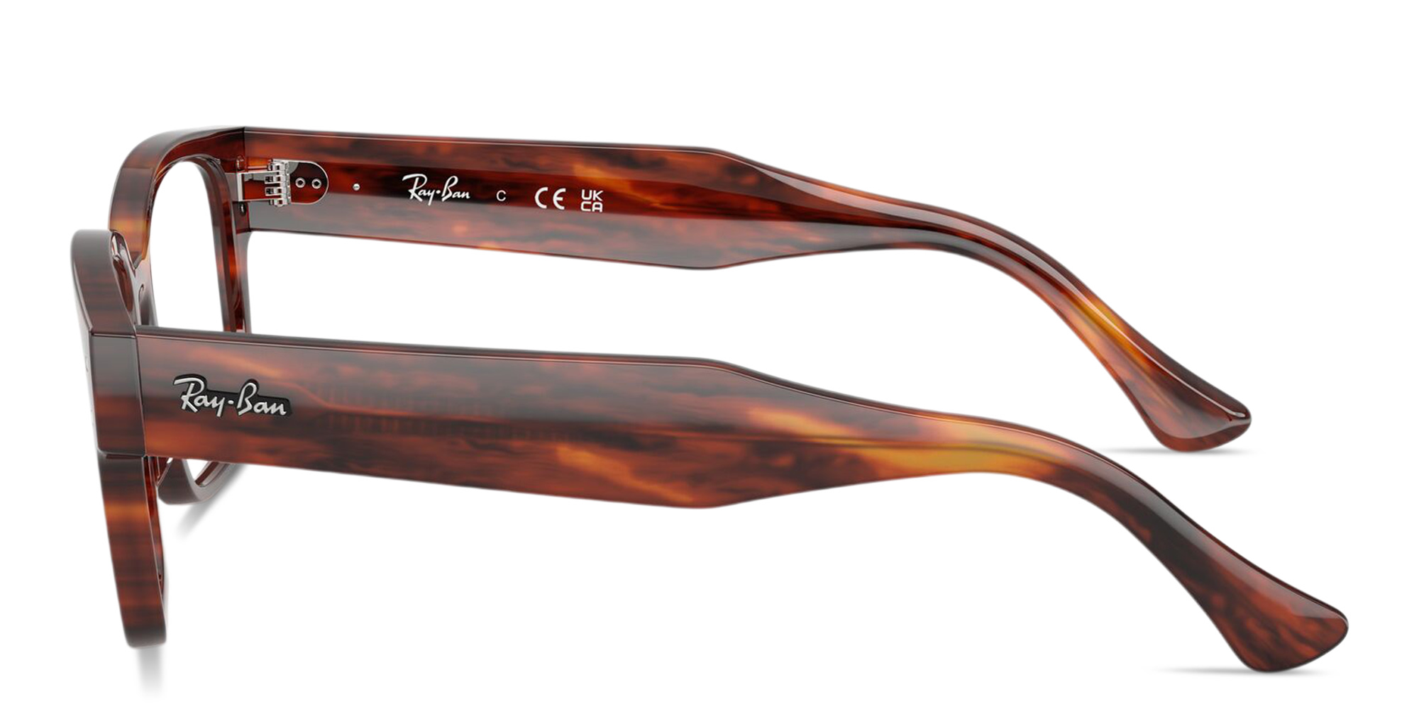 تسوق نظارات طبية لوراين أوبتيكس بإطار مربّع للجنسين راي بان بلون مموه أونلاين.