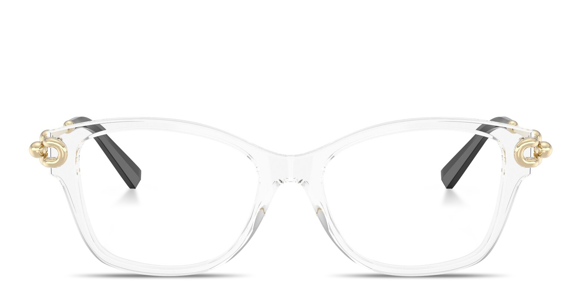Shop TIFFANY Tiffany HardWear Cat-Eye Eyeglasses in Clear online.