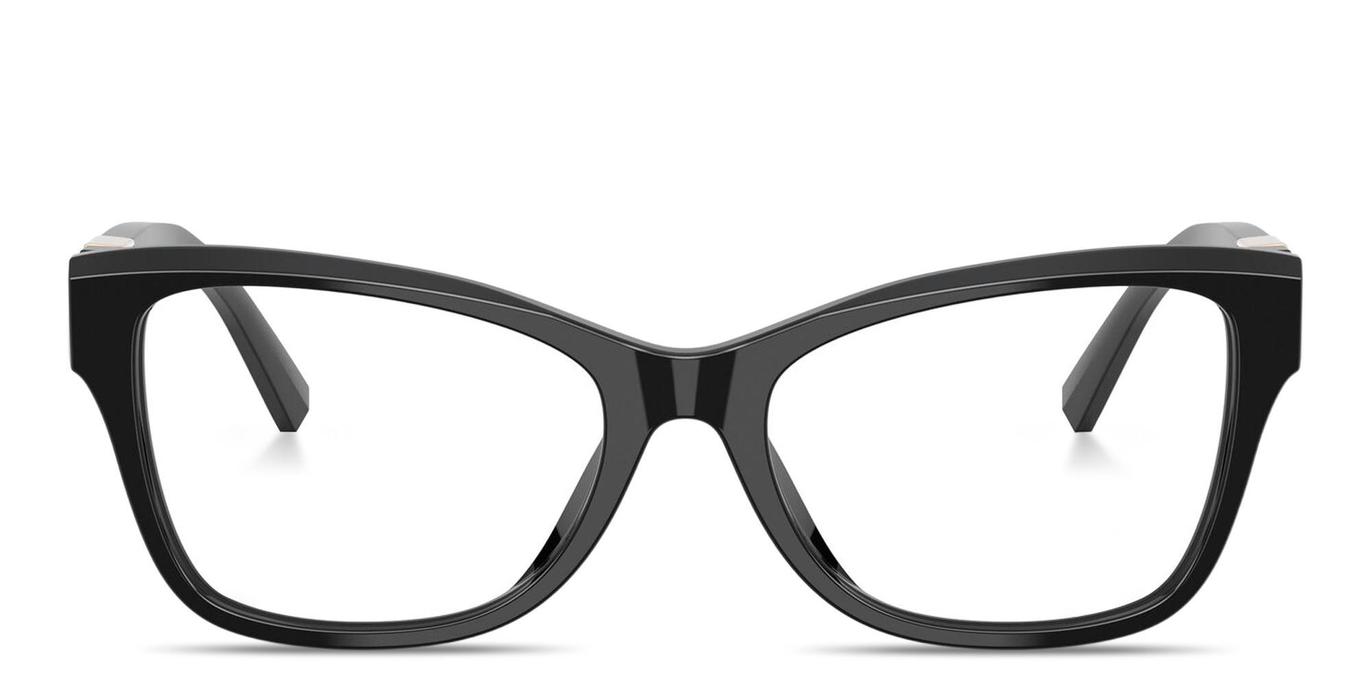 Shop TIFFANY T Motif Cat-Eye Eyeglasses in Black online.