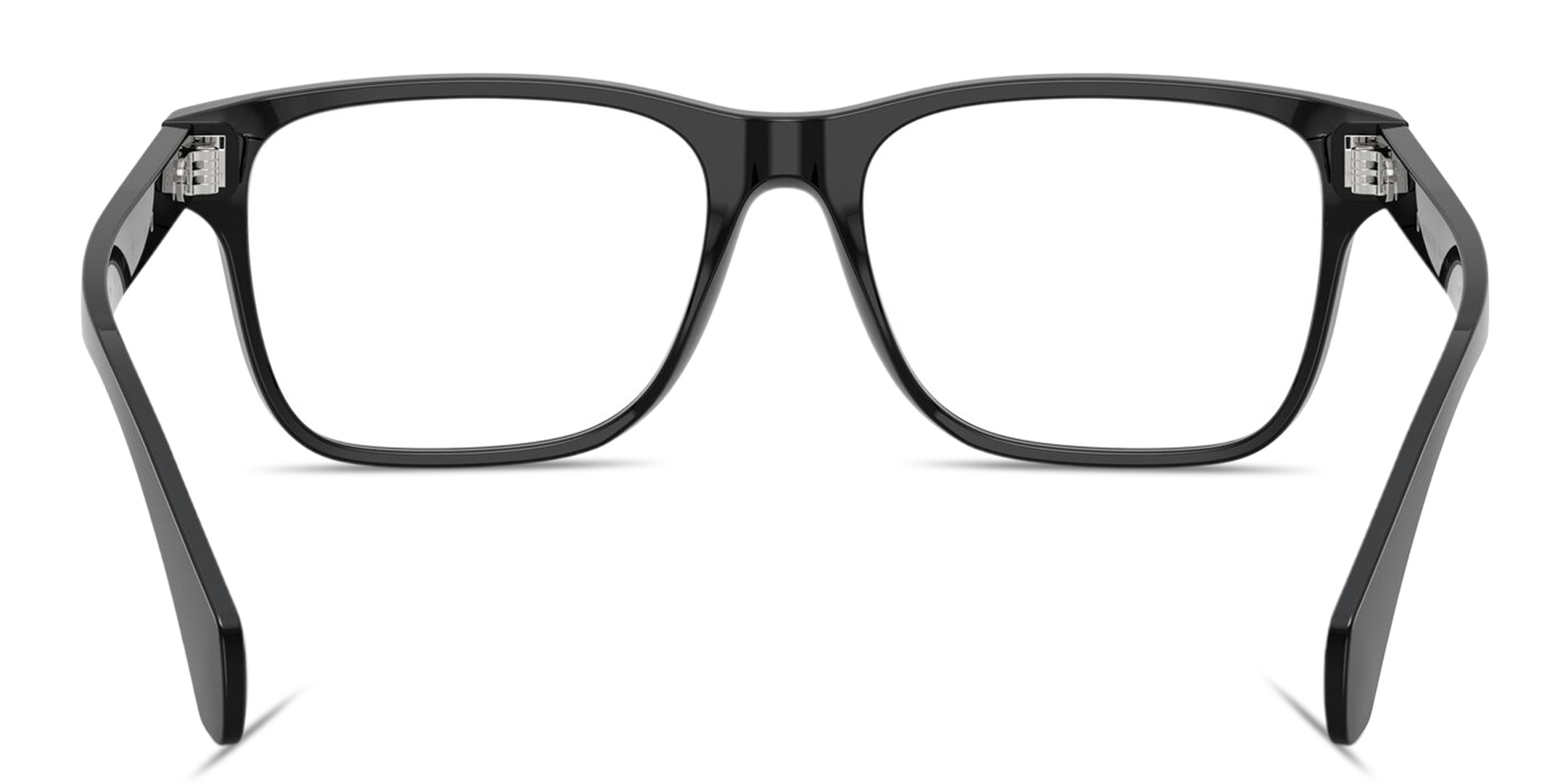 Shop Moncler Logo Signature Unisex Pillow Eyeglasses in Shiny Black online.