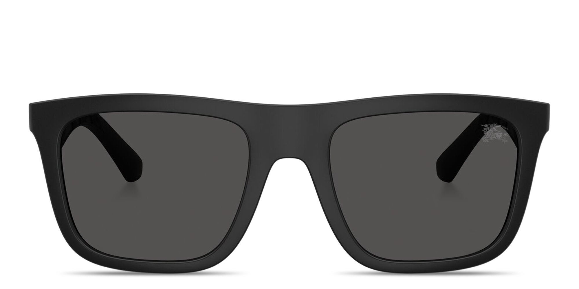 BURBERRY Logo Signature Square Sunglasses in Black – Product Photo 1