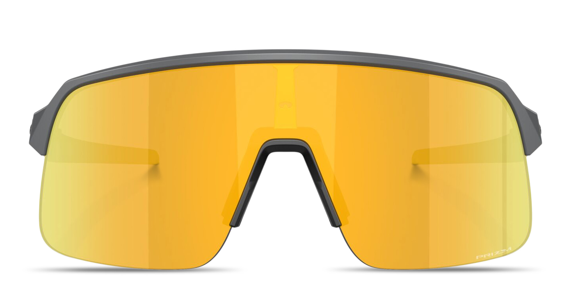 Shop Oakley Sutro Lite Half-Rim Rectangle Sunglasses in Matte Grey online.