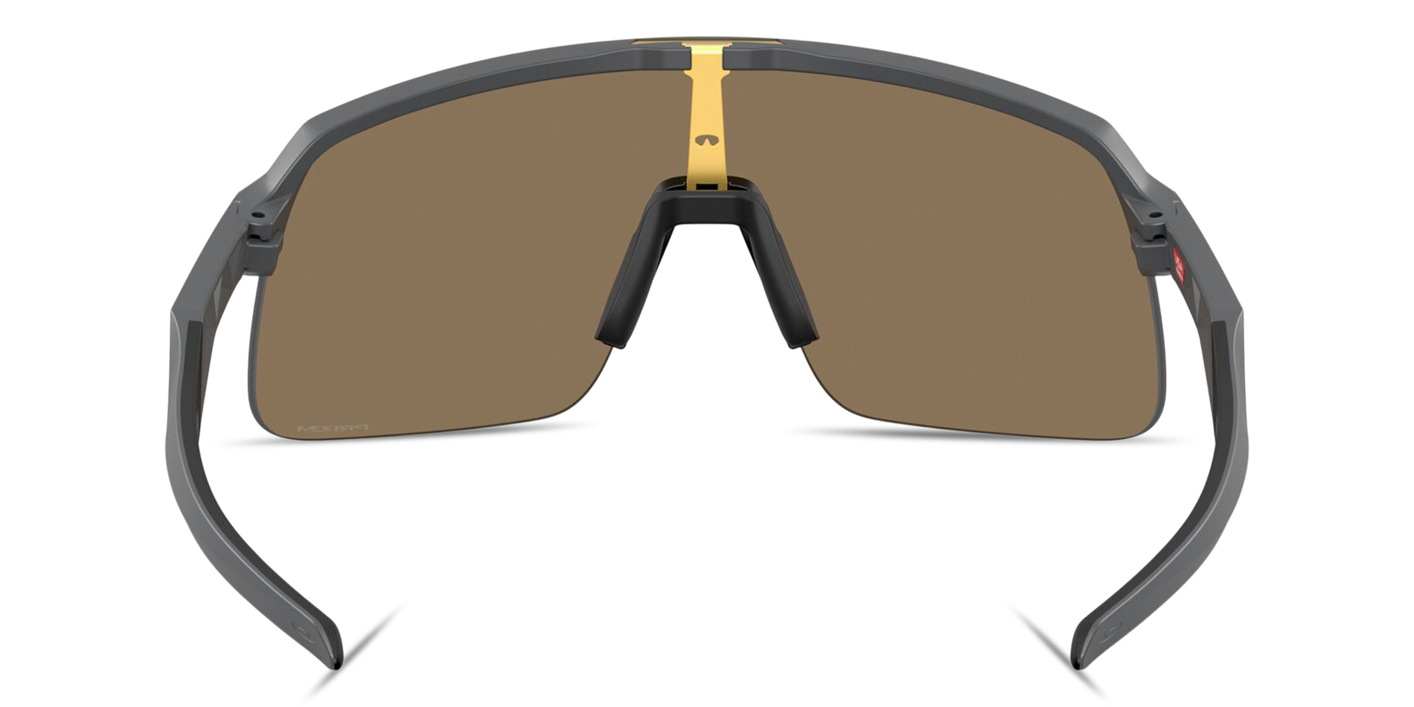 Shop Oakley Sutro Lite Half-Rim Rectangle Sunglasses in Matte Grey online.