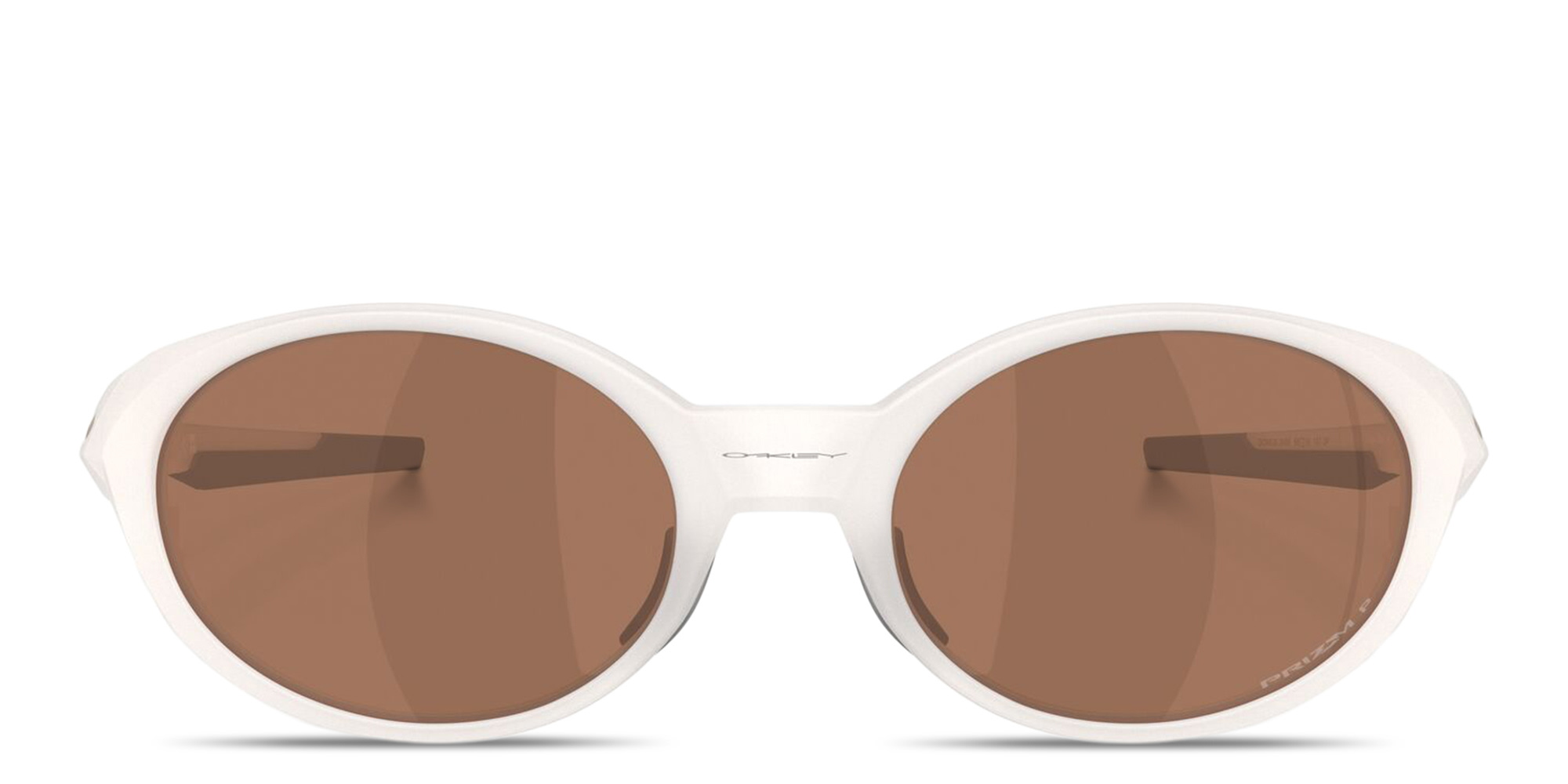 تسوق نظارات شمسية آي جاكيت ريداكس بإطار بيضاوي اوكلي بلون أبيض أونلاين.