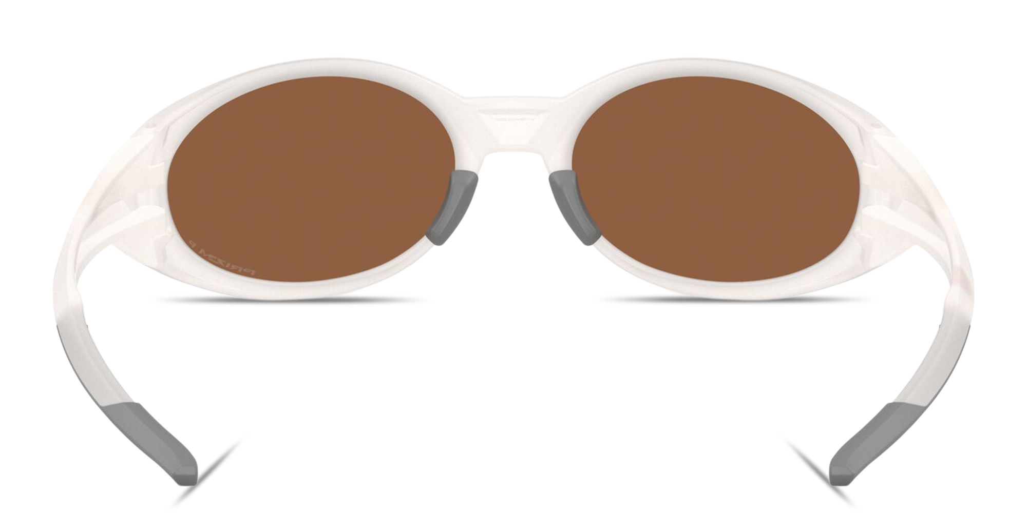 تسوق نظارات شمسية آي جاكيت ريداكس بإطار بيضاوي اوكلي بلون أبيض أونلاين.