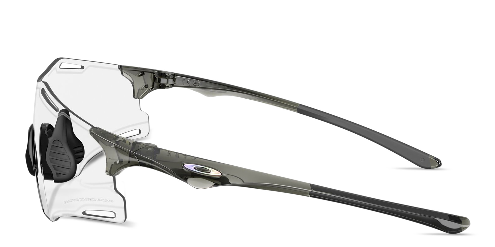 Oakley Cybr Zero Unisex Rimless Rectangle Sunglasses in Grey – Product Photo 3