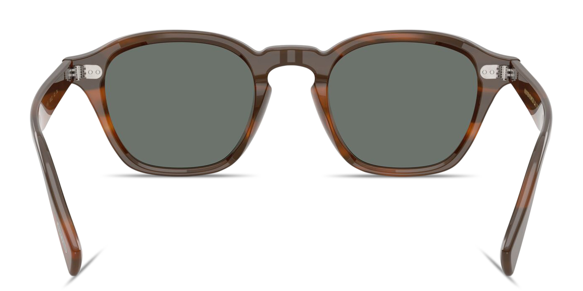 تسوق نظارات شمسية أيلز بإطار مربّع للجنسين أوليفر بيبلز بلون سيكامور أونلاين.