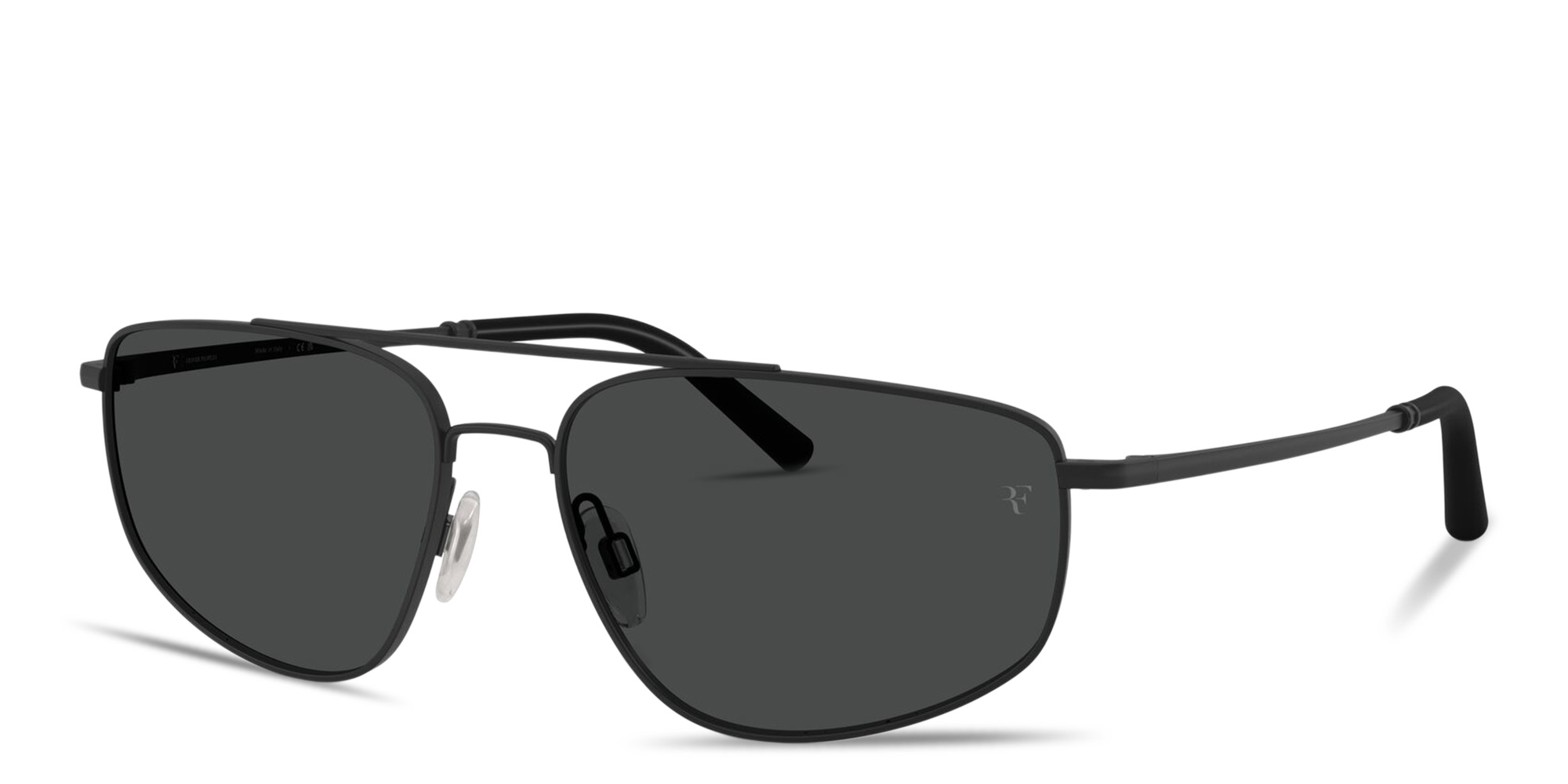 تسوق نظارات شمسية طراز أفياتور للجنسين أوليفر بيبلز بلون أسود أونلاين.