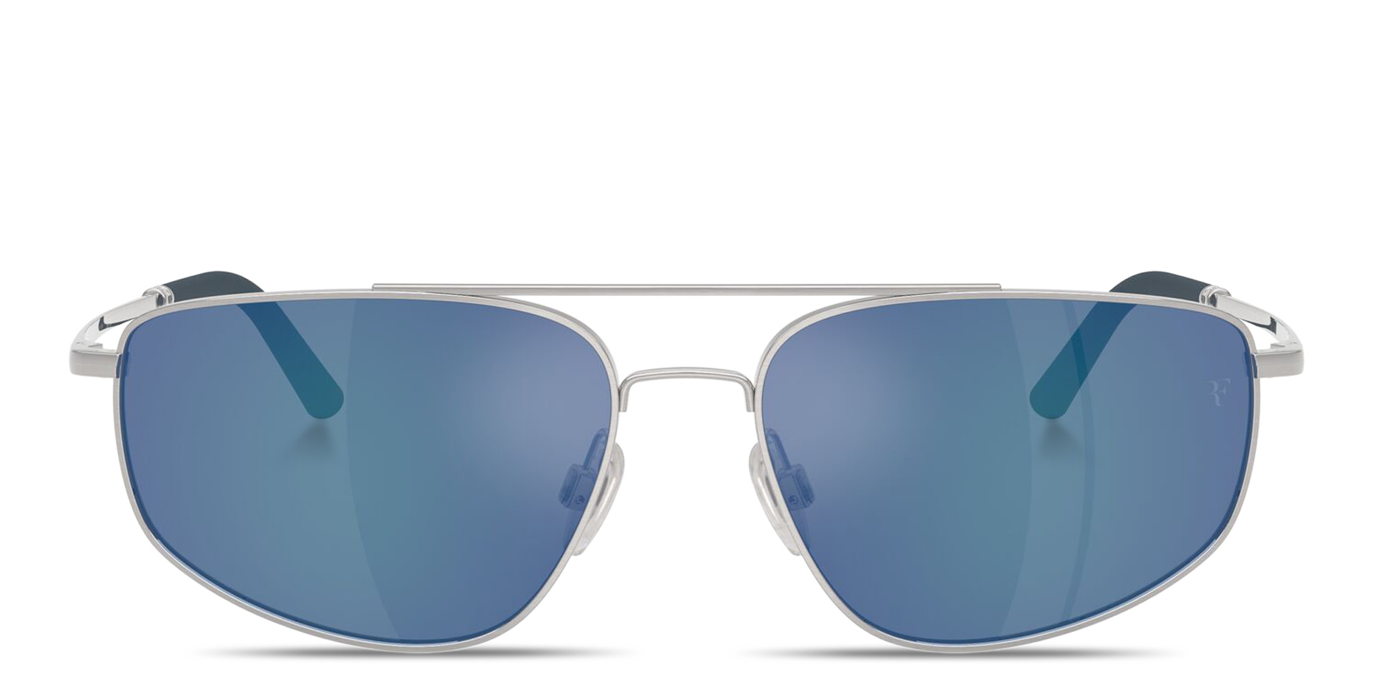 Shop OLIVER PEOPLES Unisex Aviator Sunglasses in Silver online.