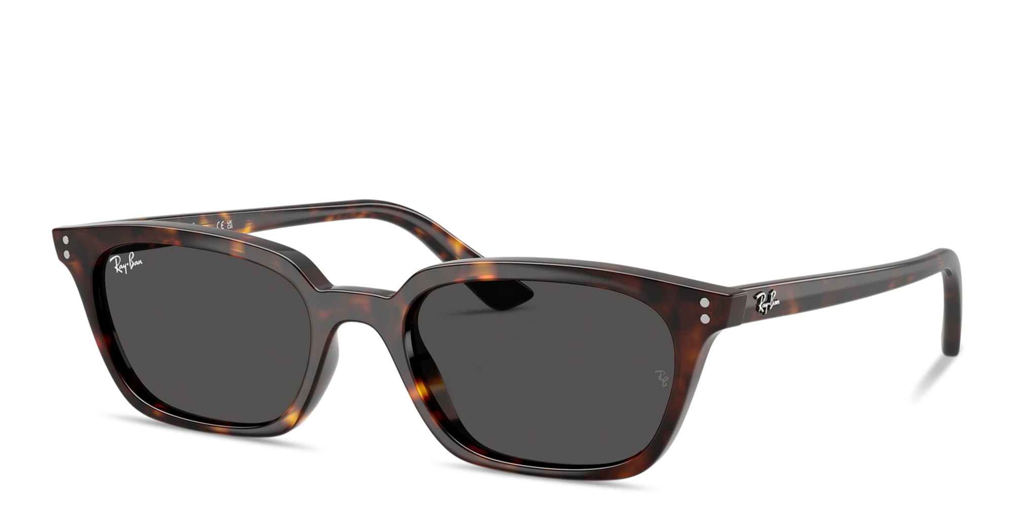 Shop Ray-Ban Zaya Unisex Pillow Sunglasses in Havana online.