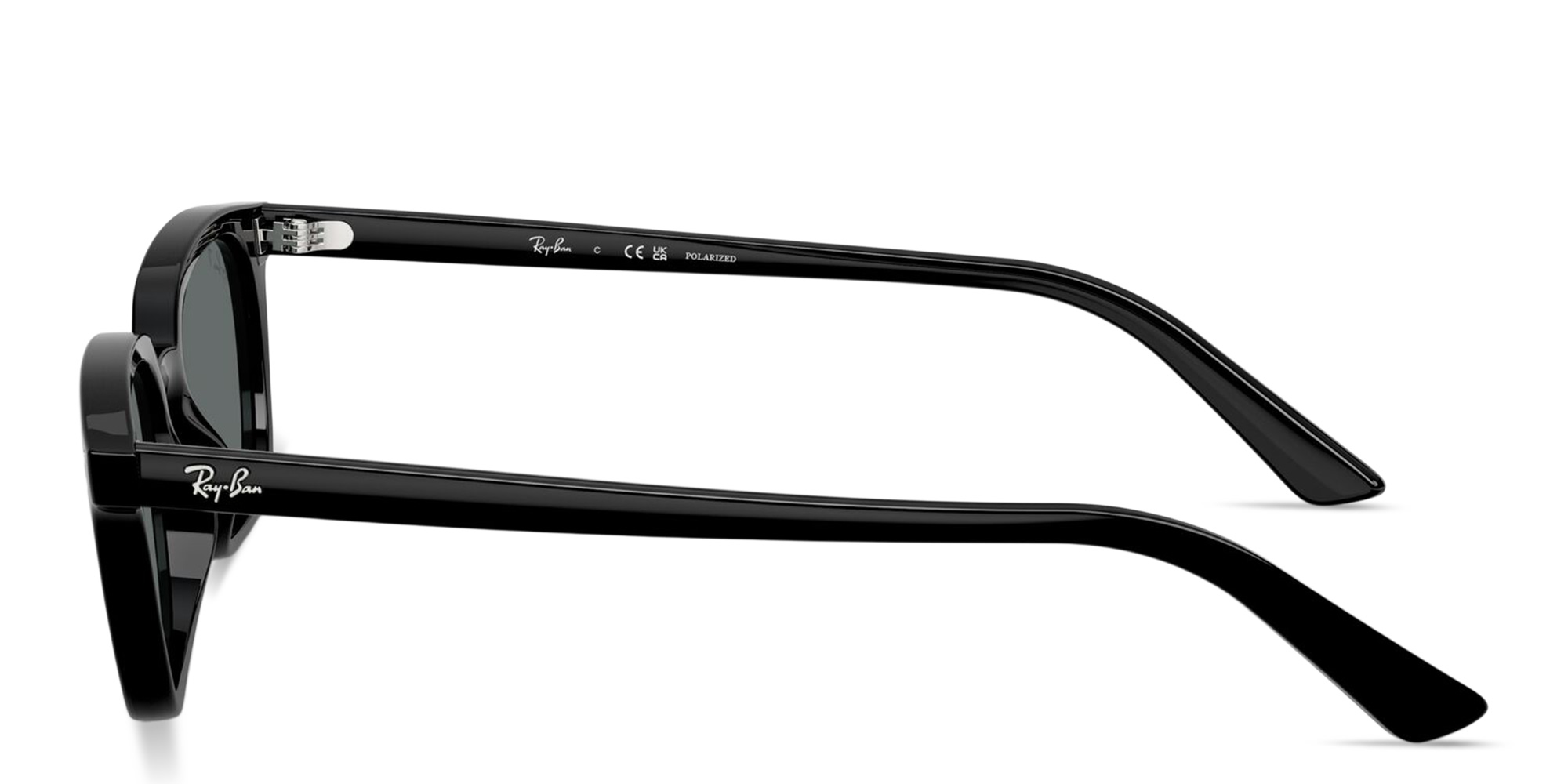 Shop Ray-Ban Zaya Unisex Pillow Sunglasses in Black online.