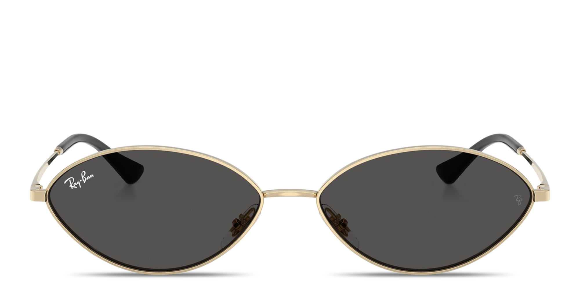 Ray-Ban Kai Unisex Oval Sunglasses in Gold – Product Photo 1