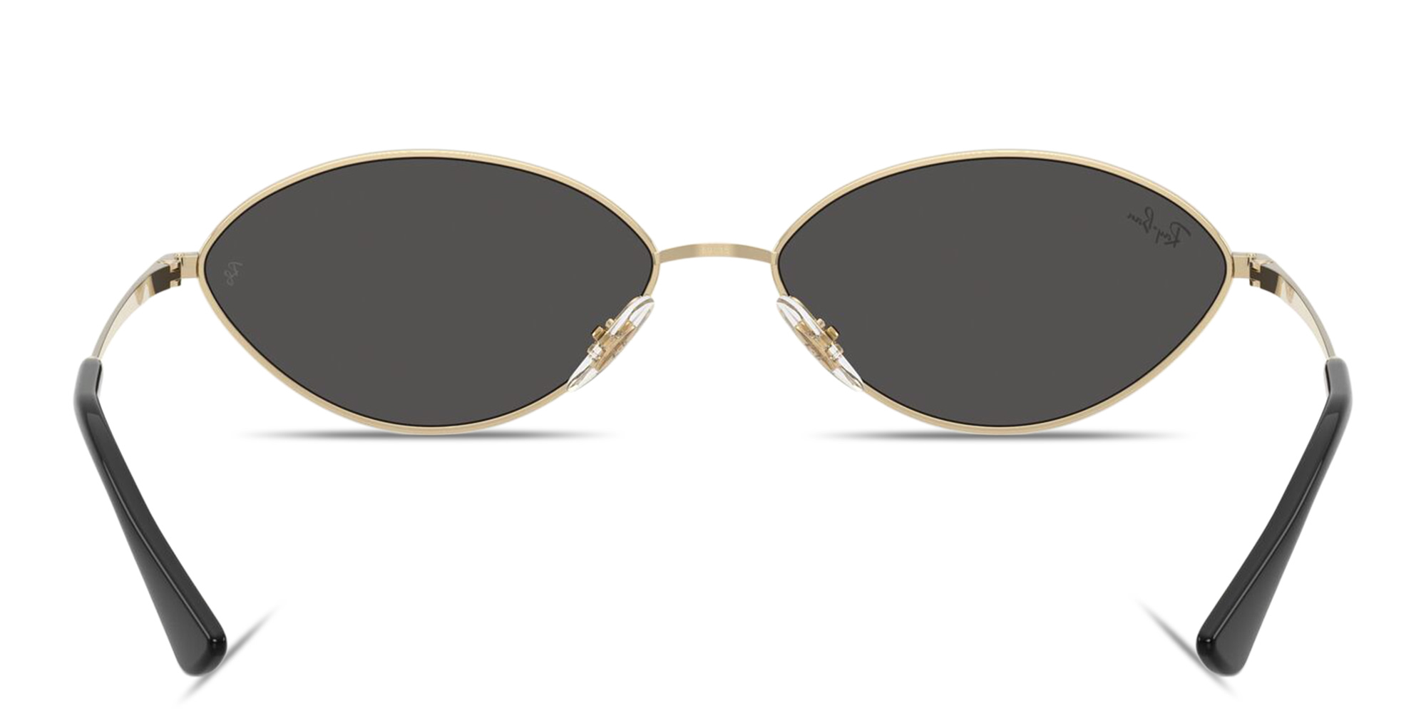 Ray-Ban Kai Unisex Oval Sunglasses in Gold – Product Photo 4