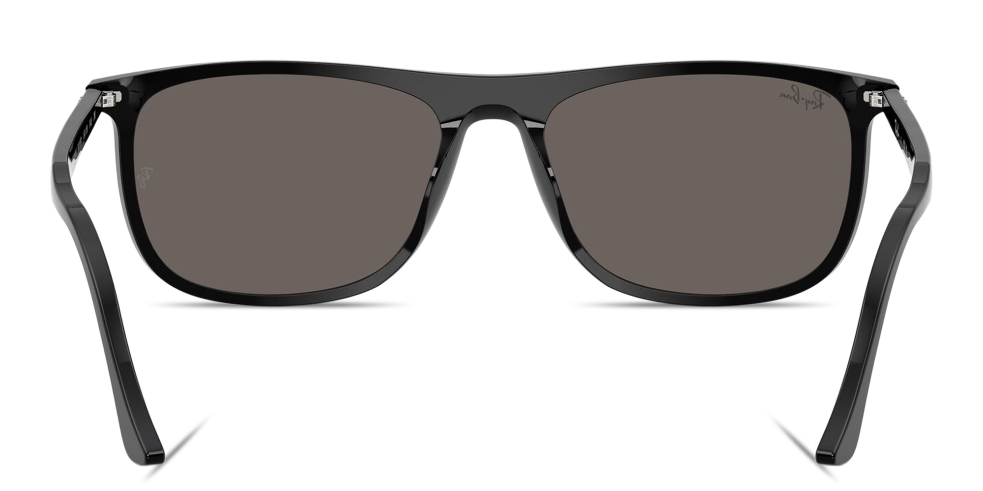 Ray-Ban Logo Signature Unisex Rectangle Sunglasses in Black – Product Photo 4